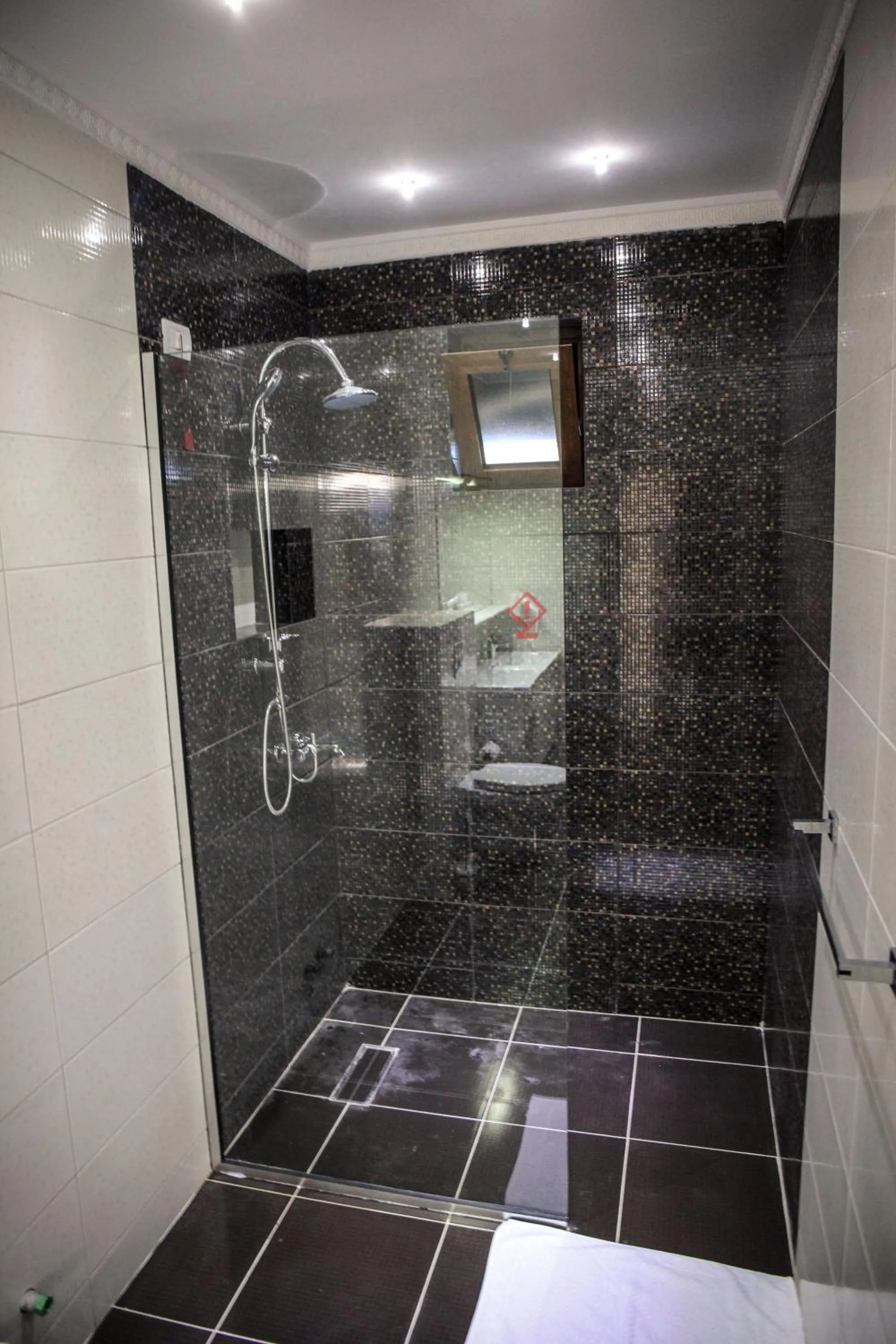 Shower in Spa Hotel Montefila