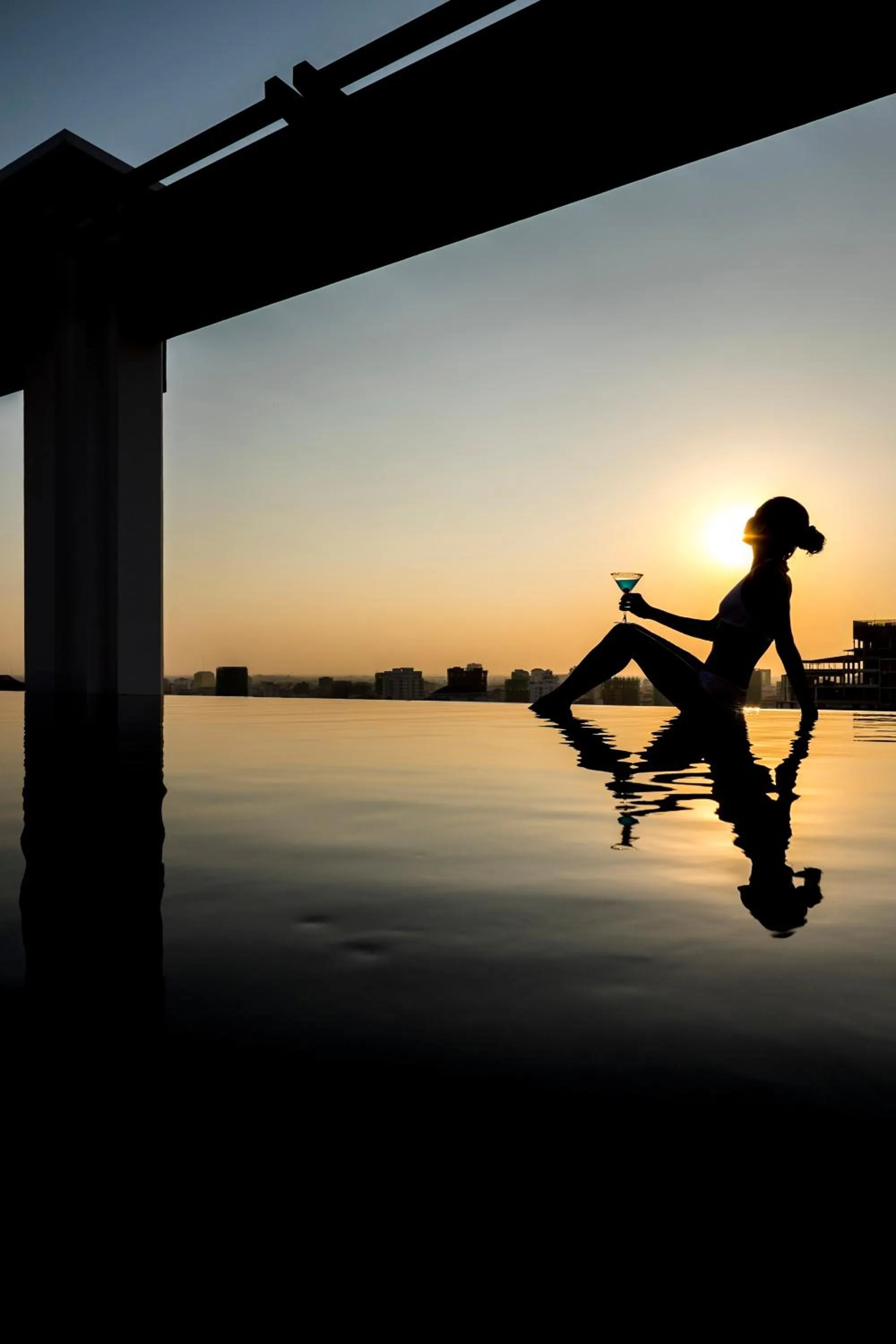 Swimming pool in Naki Suites @ Silvertown