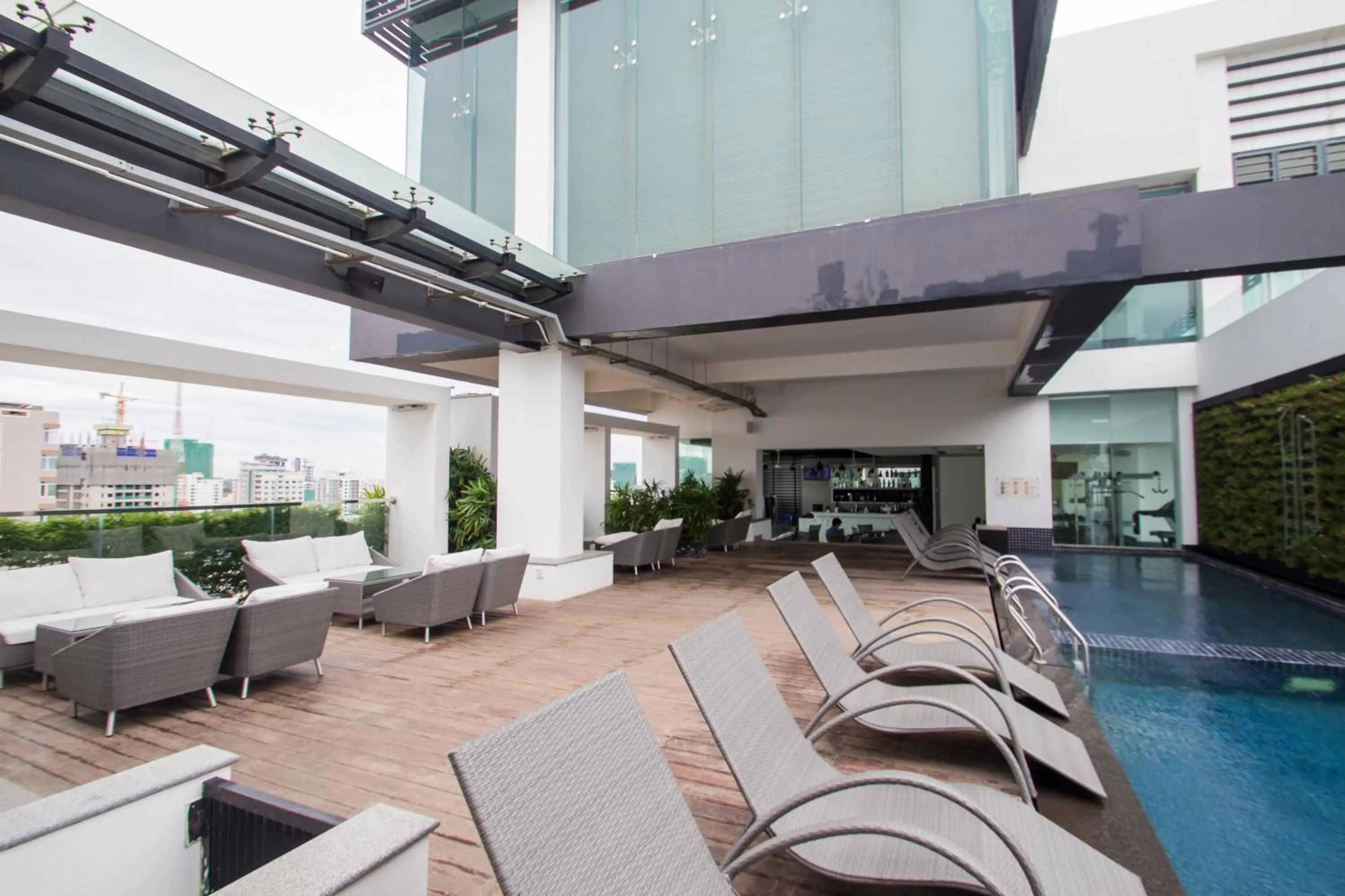 Swimming pool in Naki Suites @ Silvertown