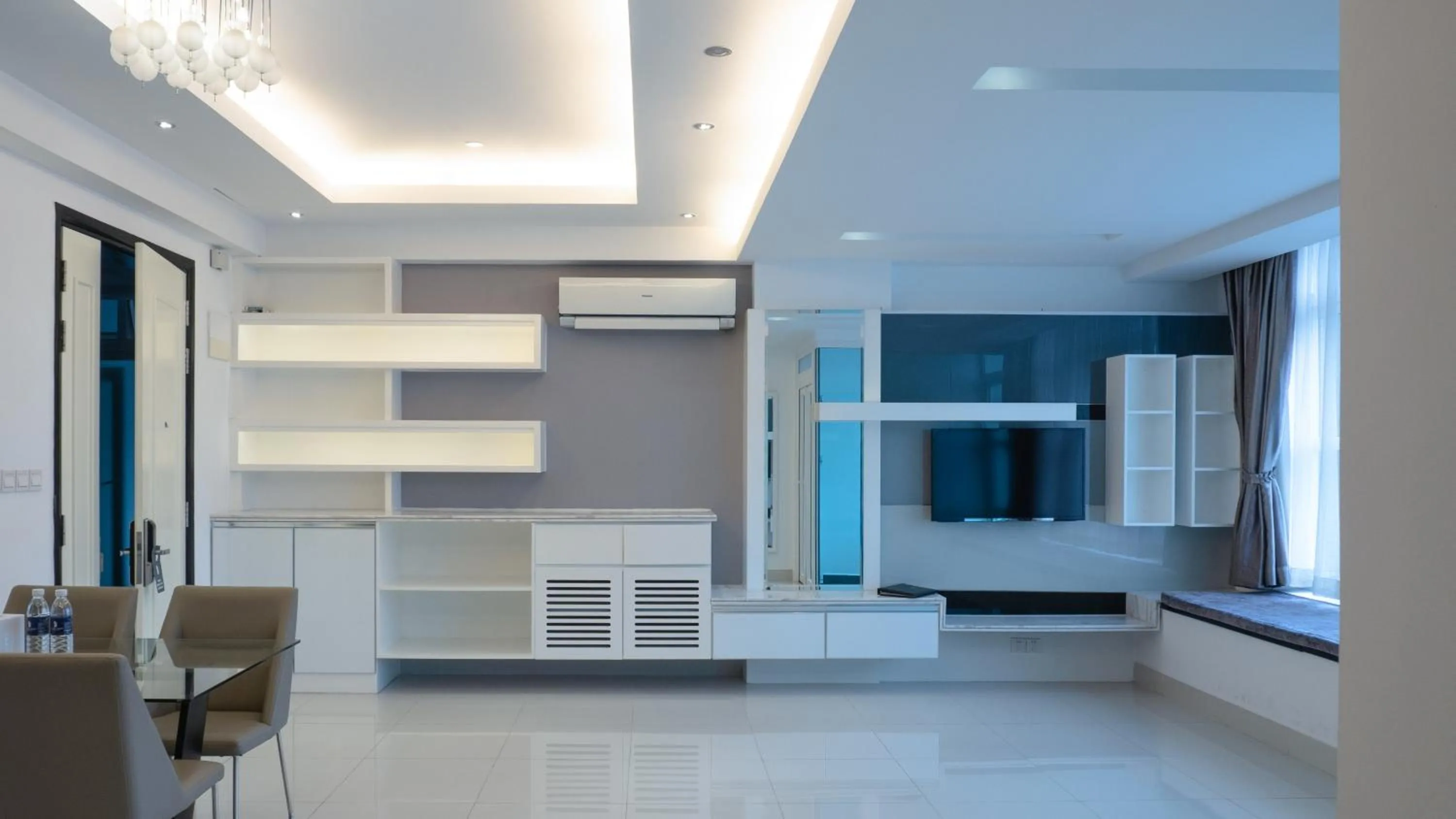 Living room in Naki Suites @ Silvertown