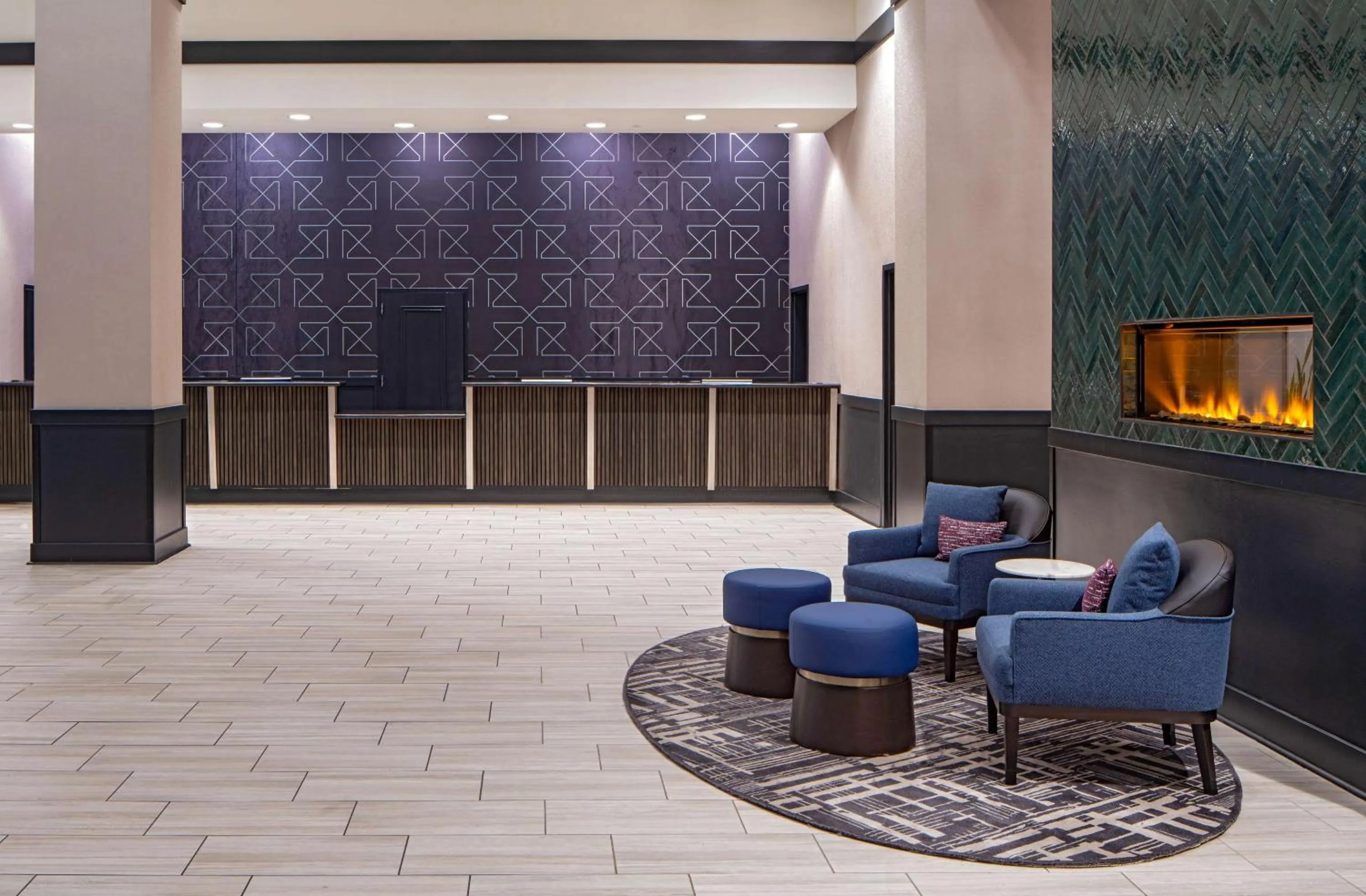Lobby or reception in Hilton Shreveport