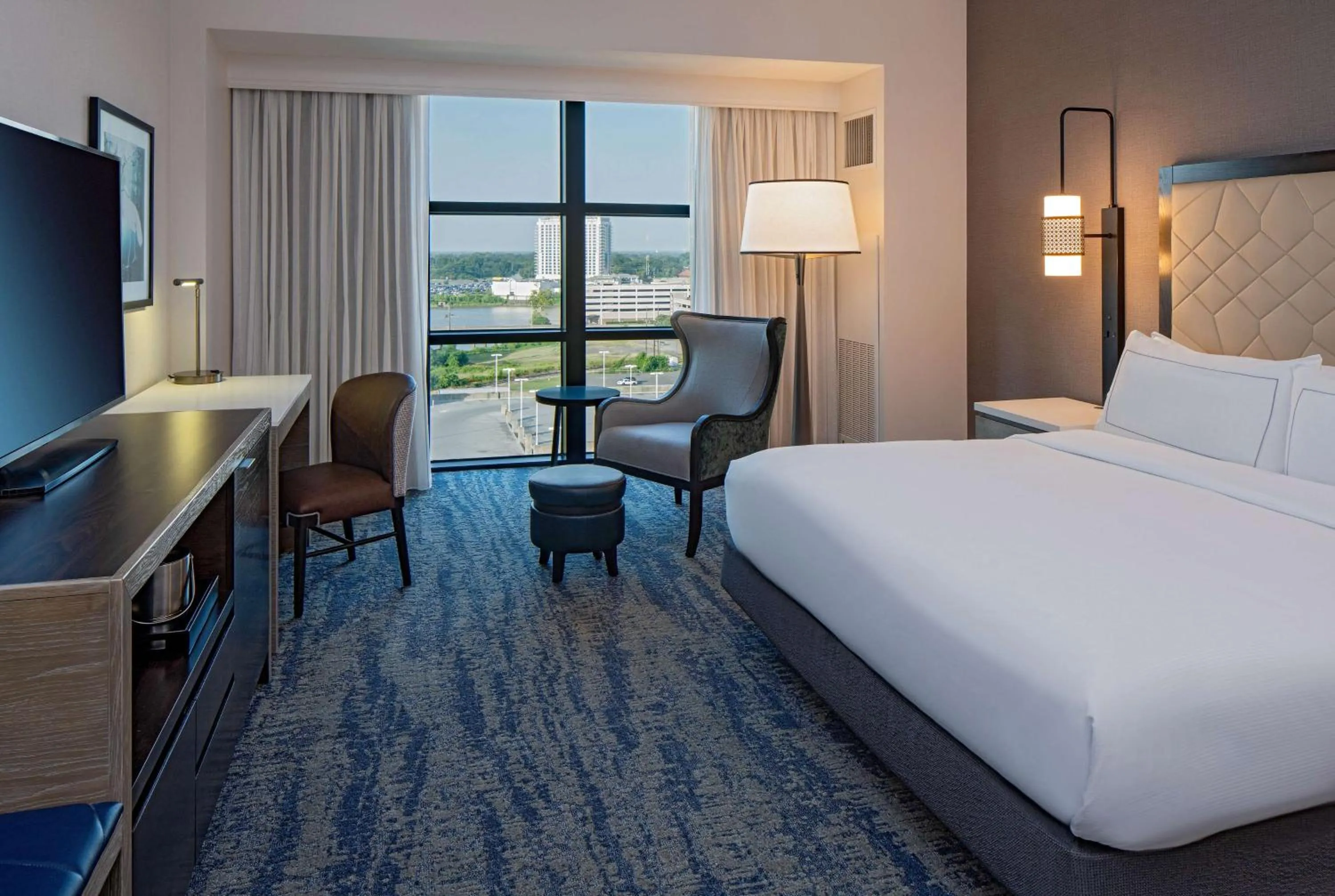 Bed in Hilton Shreveport