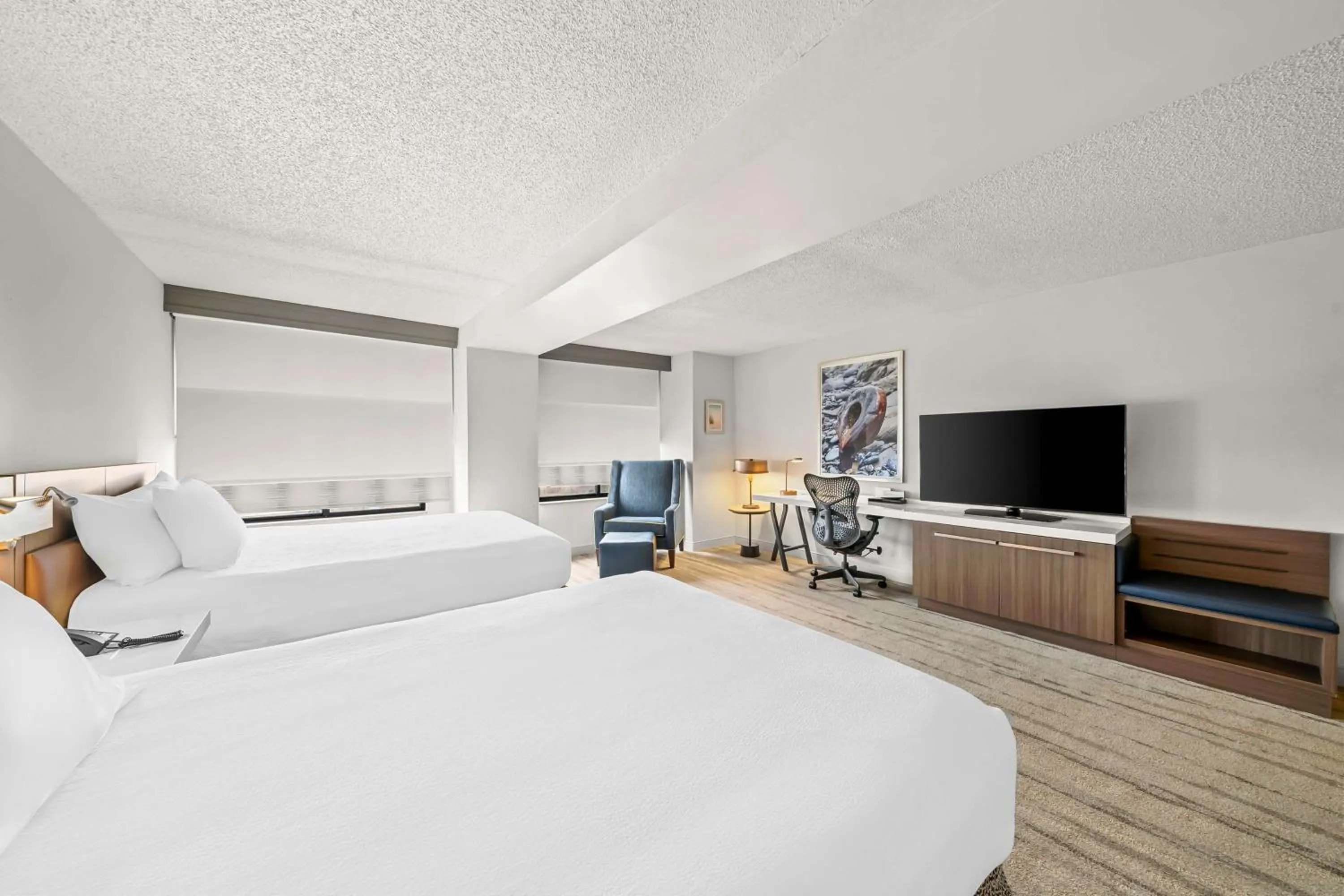 Bedroom, Bed in Hilton Garden Inn Plymouth