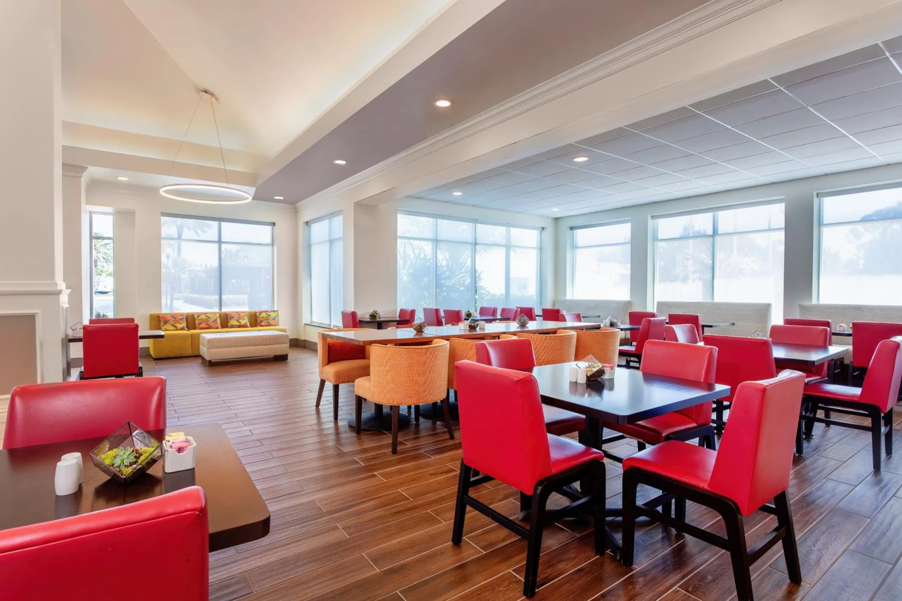 Dining area in Hilton Garden Inn Tampa Northwest/Oldsmar