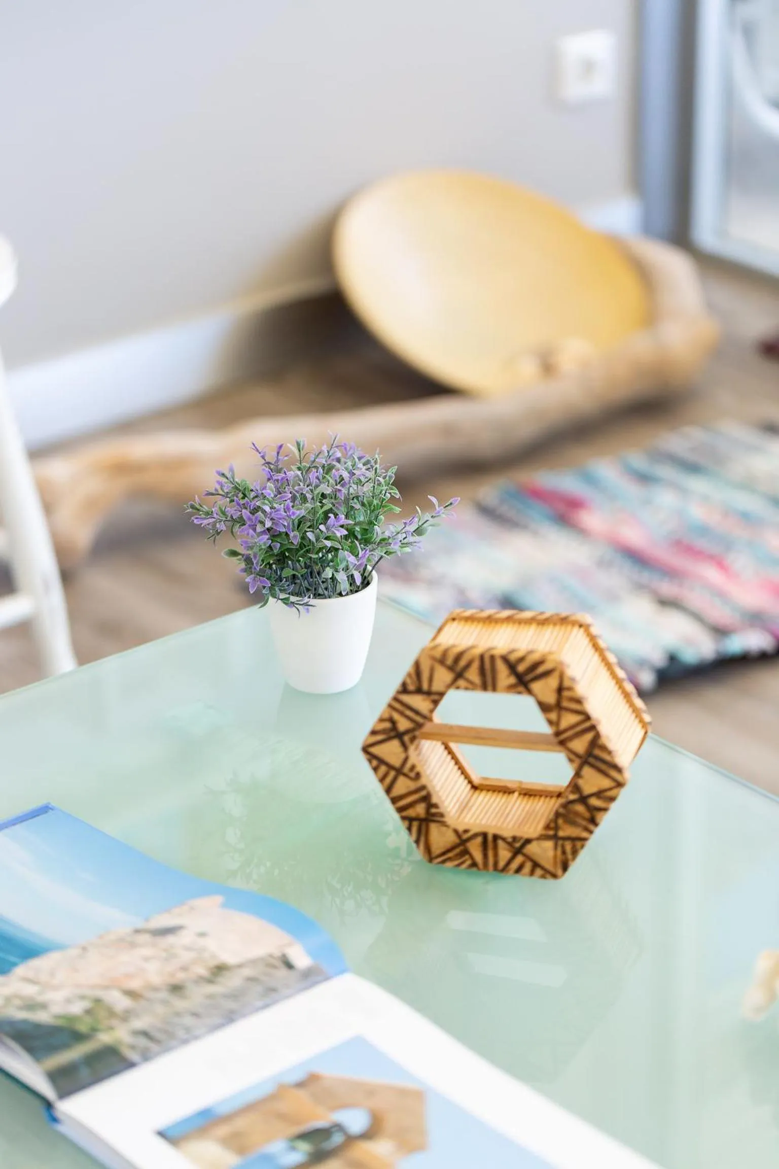 Decorative detail in Meltemi Coast Suites