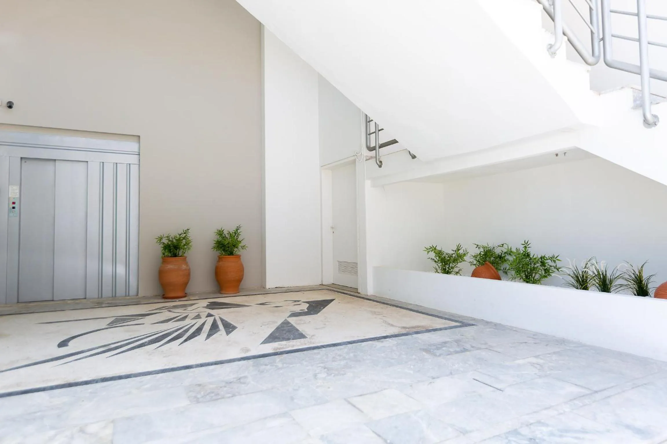 Facade/entrance in Meltemi Coast Suites