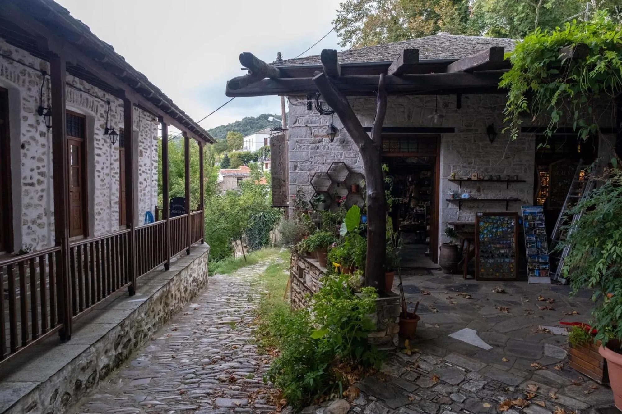 Shopping Area in Archontiko Michael Pelion
