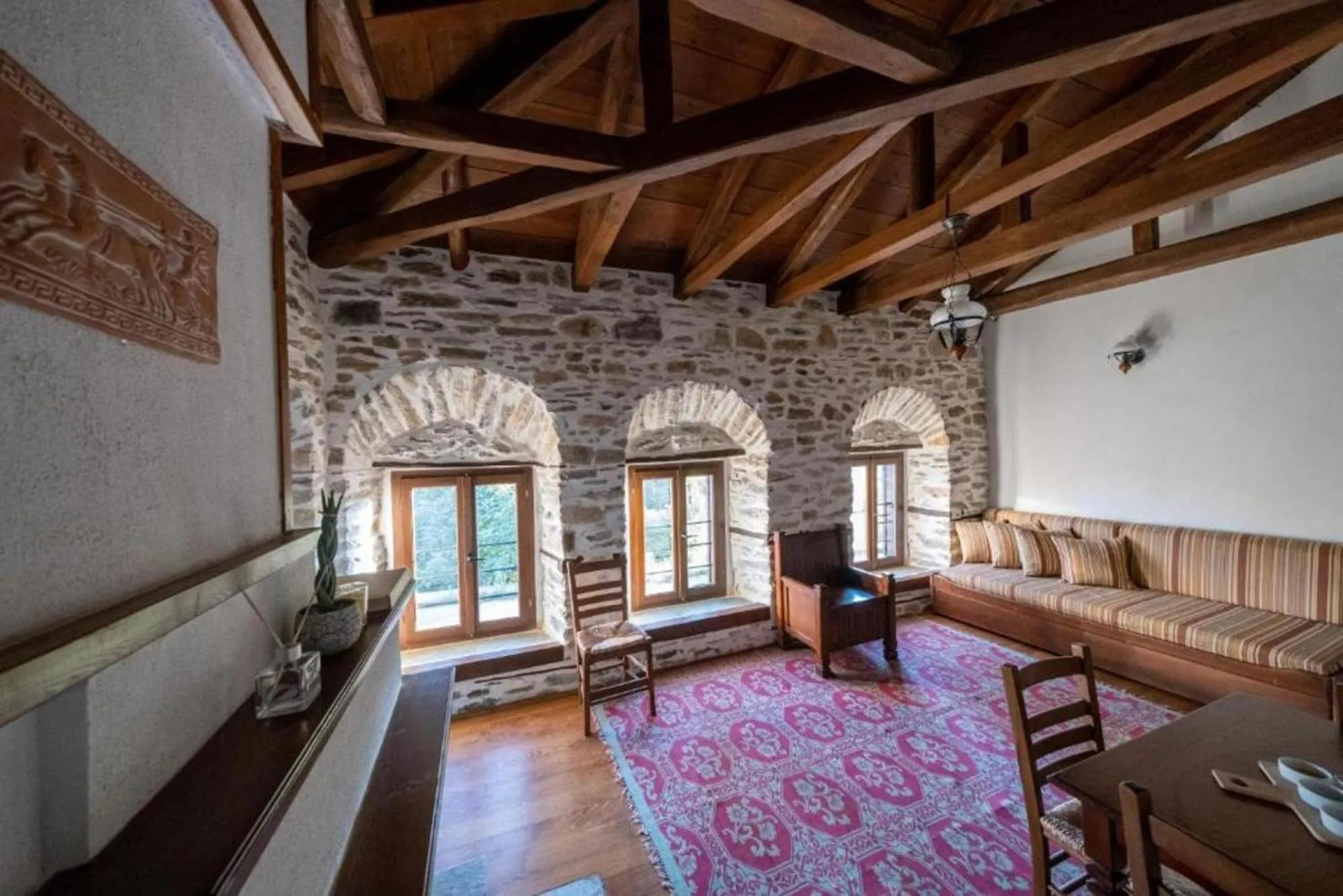 Living room in Archontiko Michael Pelion