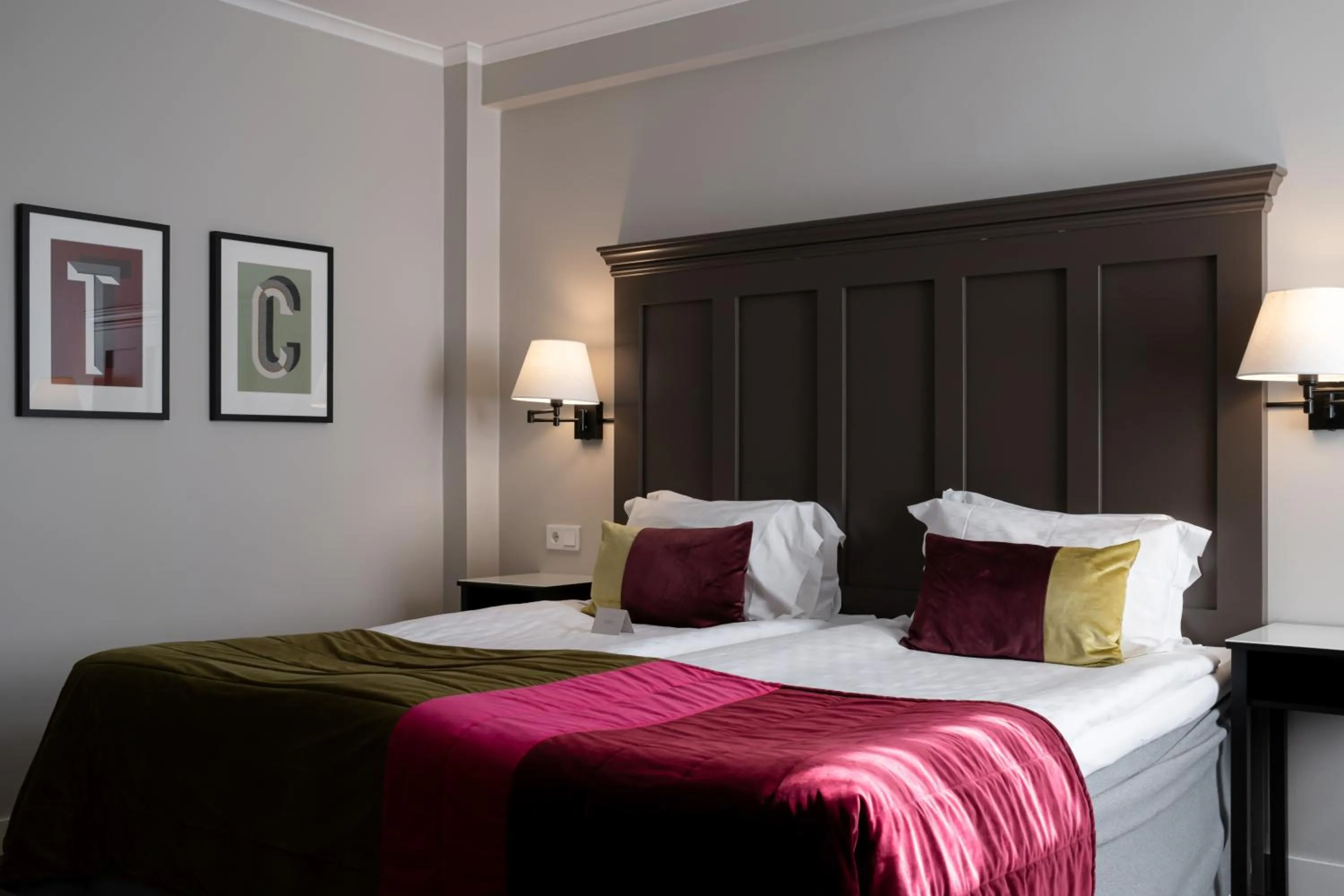 Bed in Elite Stora Hotellet