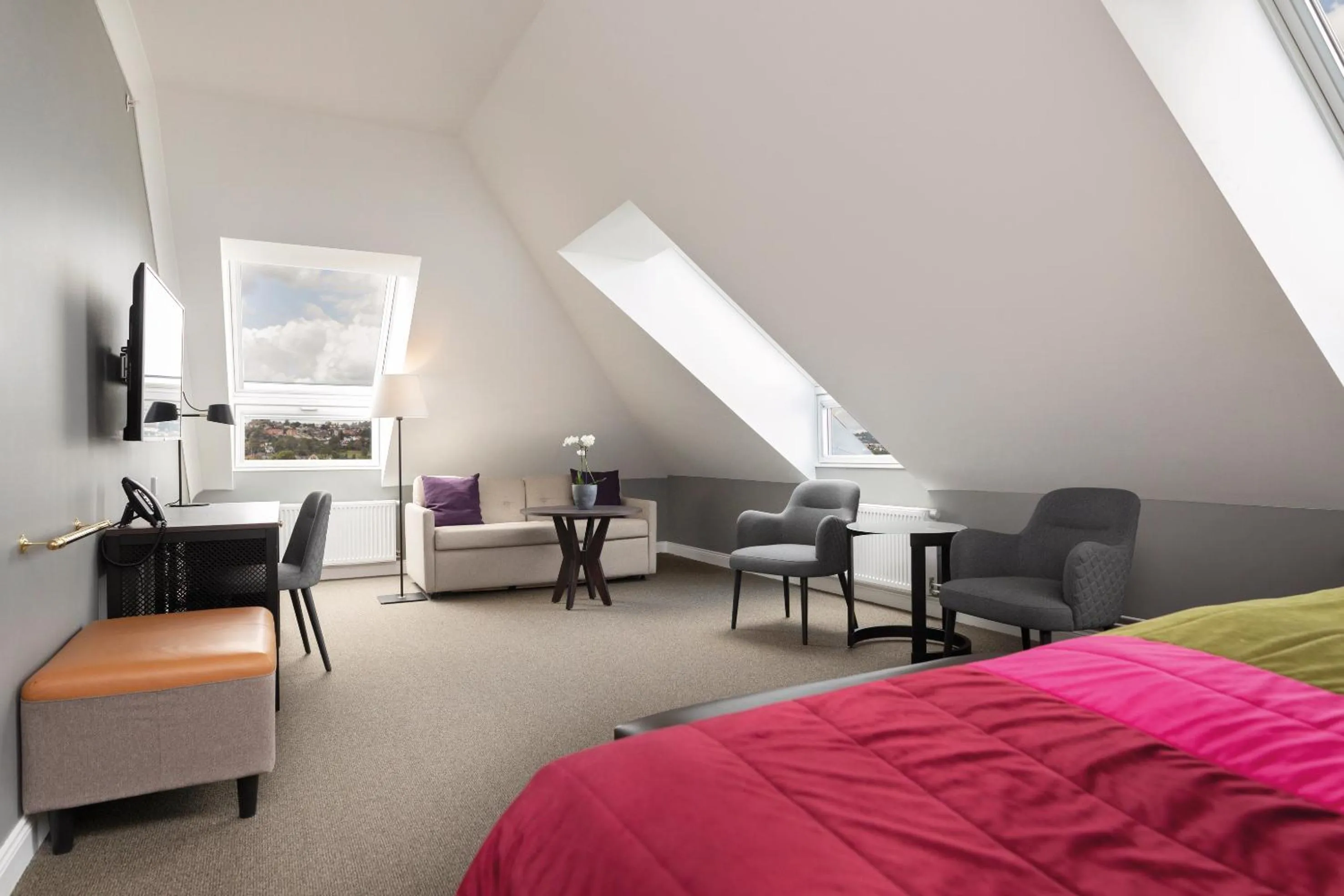 TV and multimedia, Bed in Elite Stora Hotellet