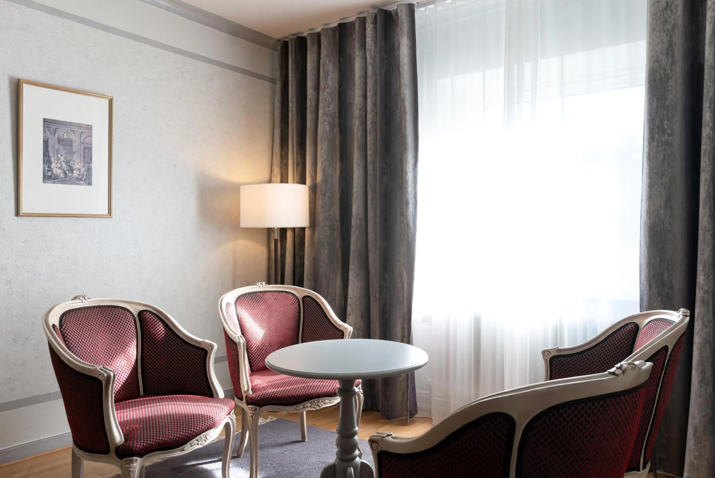 Seating area in Elite Stora Hotellet