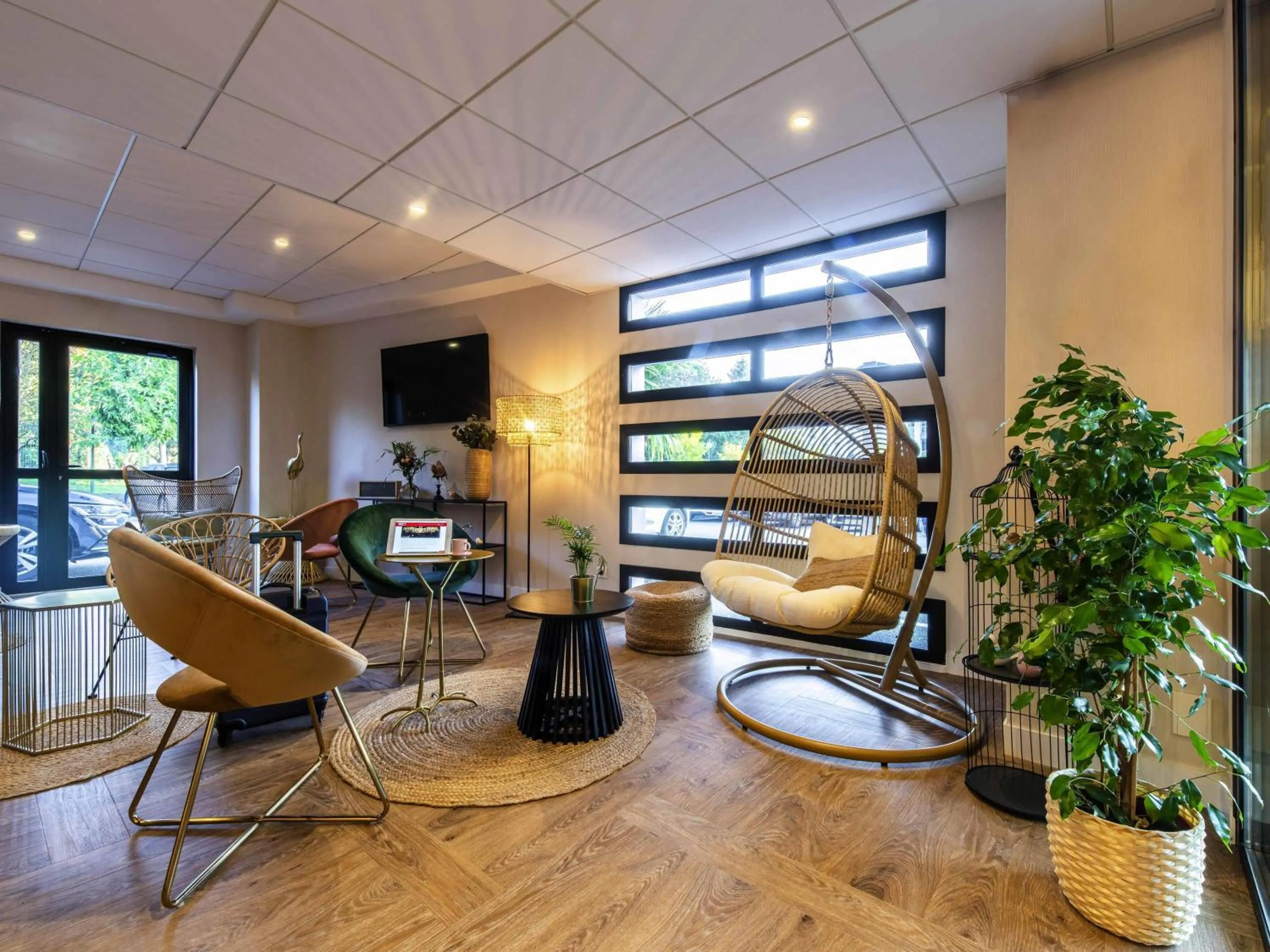 Lounge or bar in ibis Styles Rennes Cesson