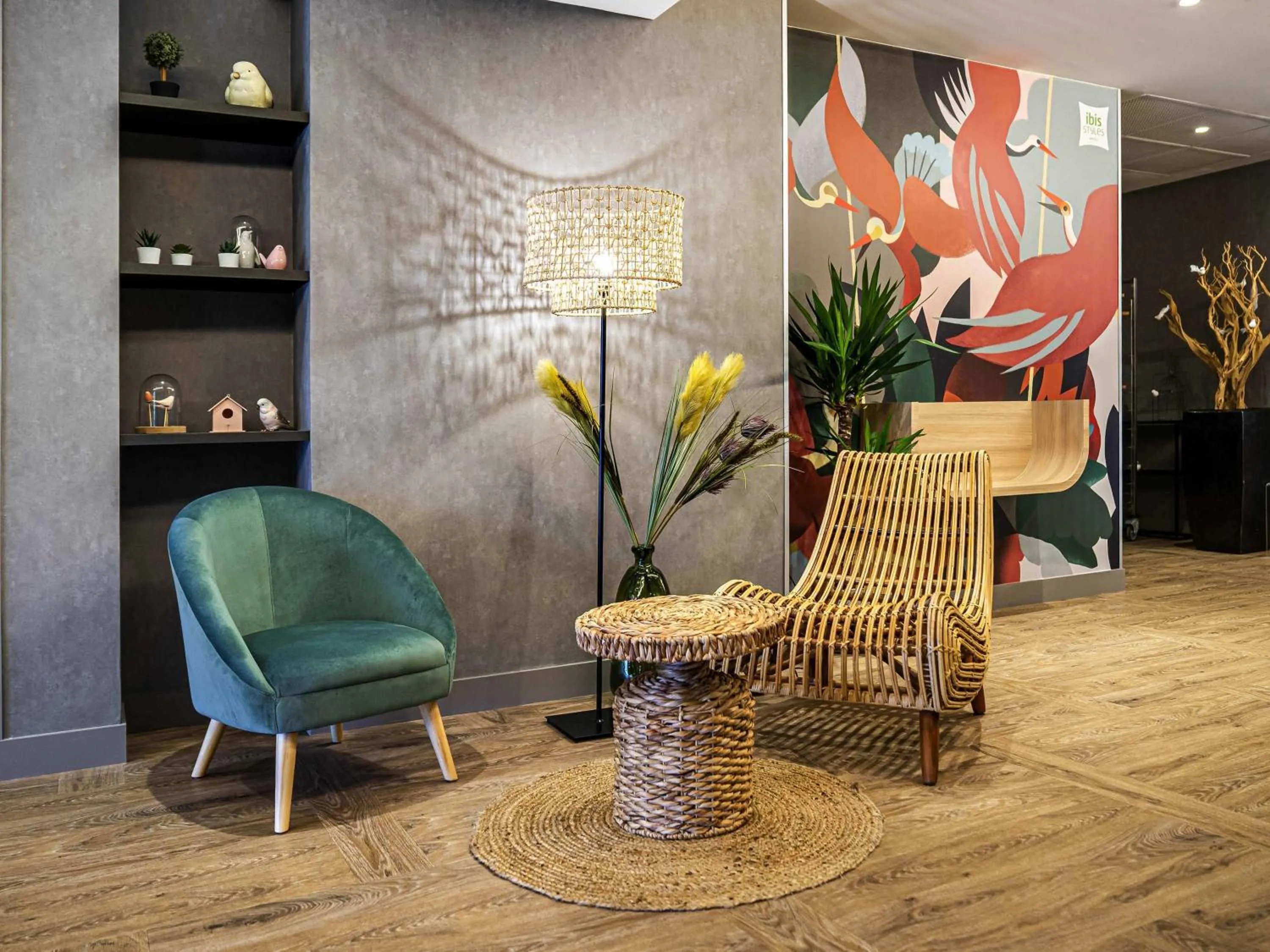 Lounge or bar in ibis Styles Rennes Cesson