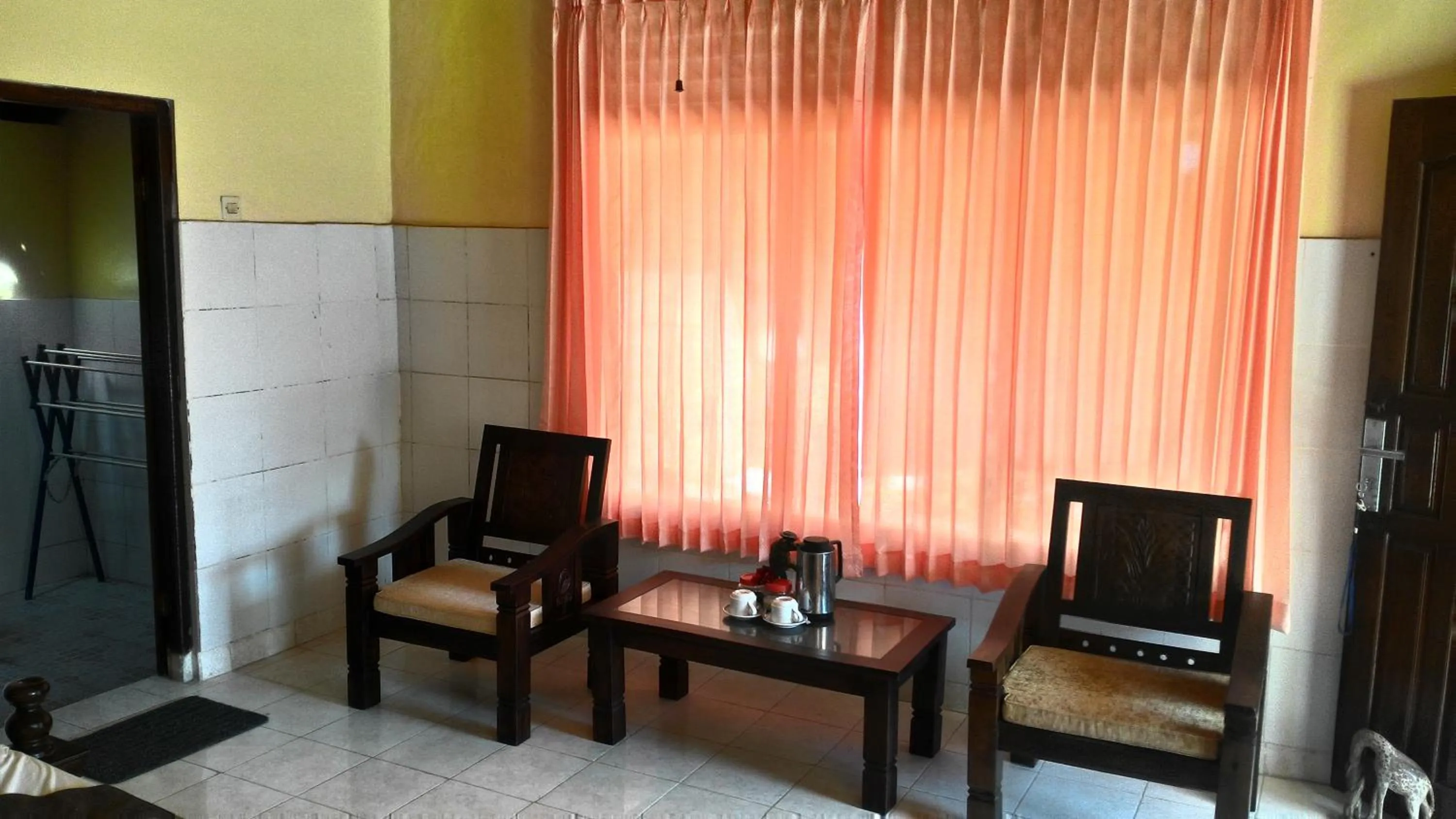 Seating area in Muka House