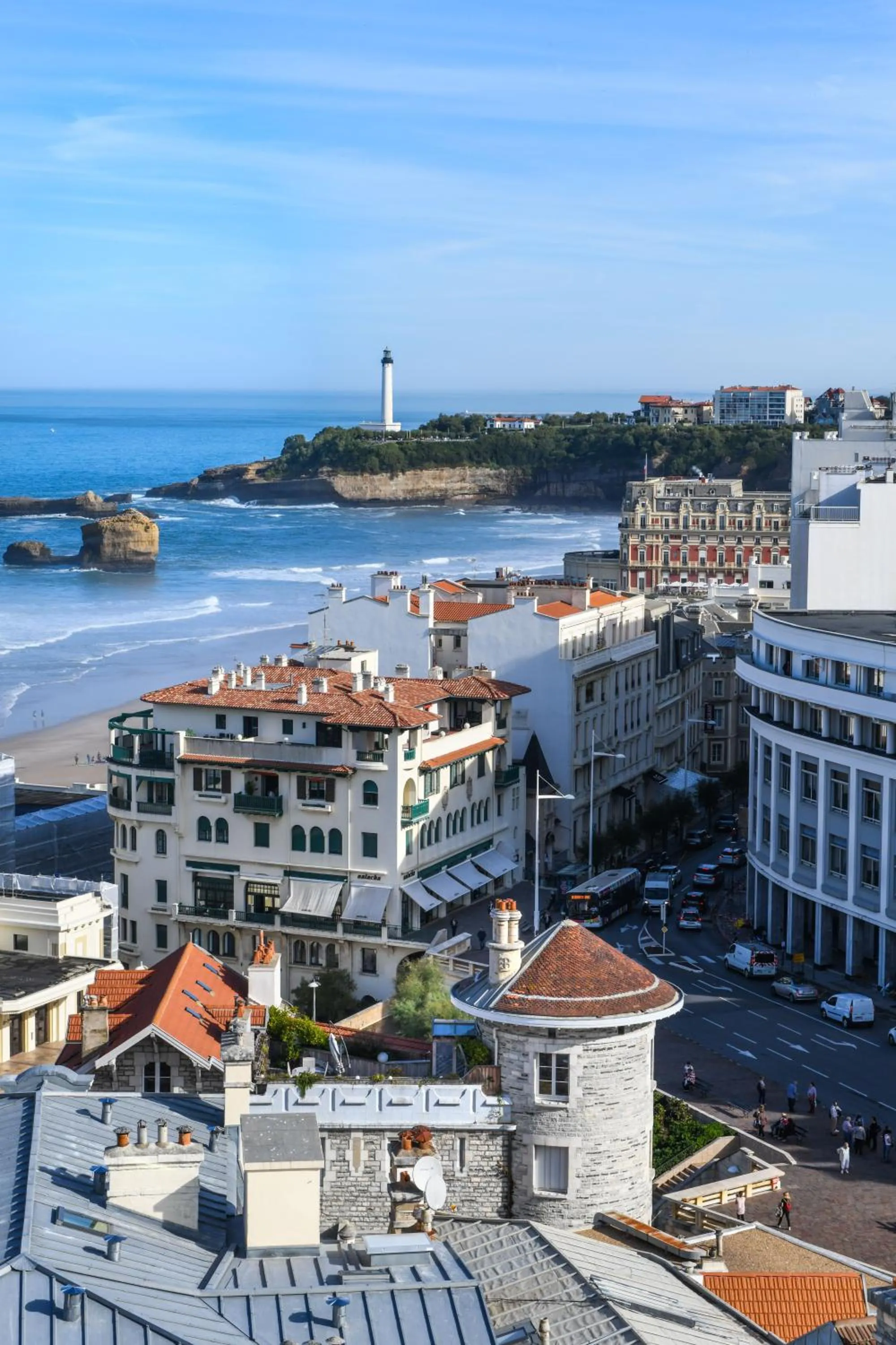 Beach in Mercure Président Biarritz Plage