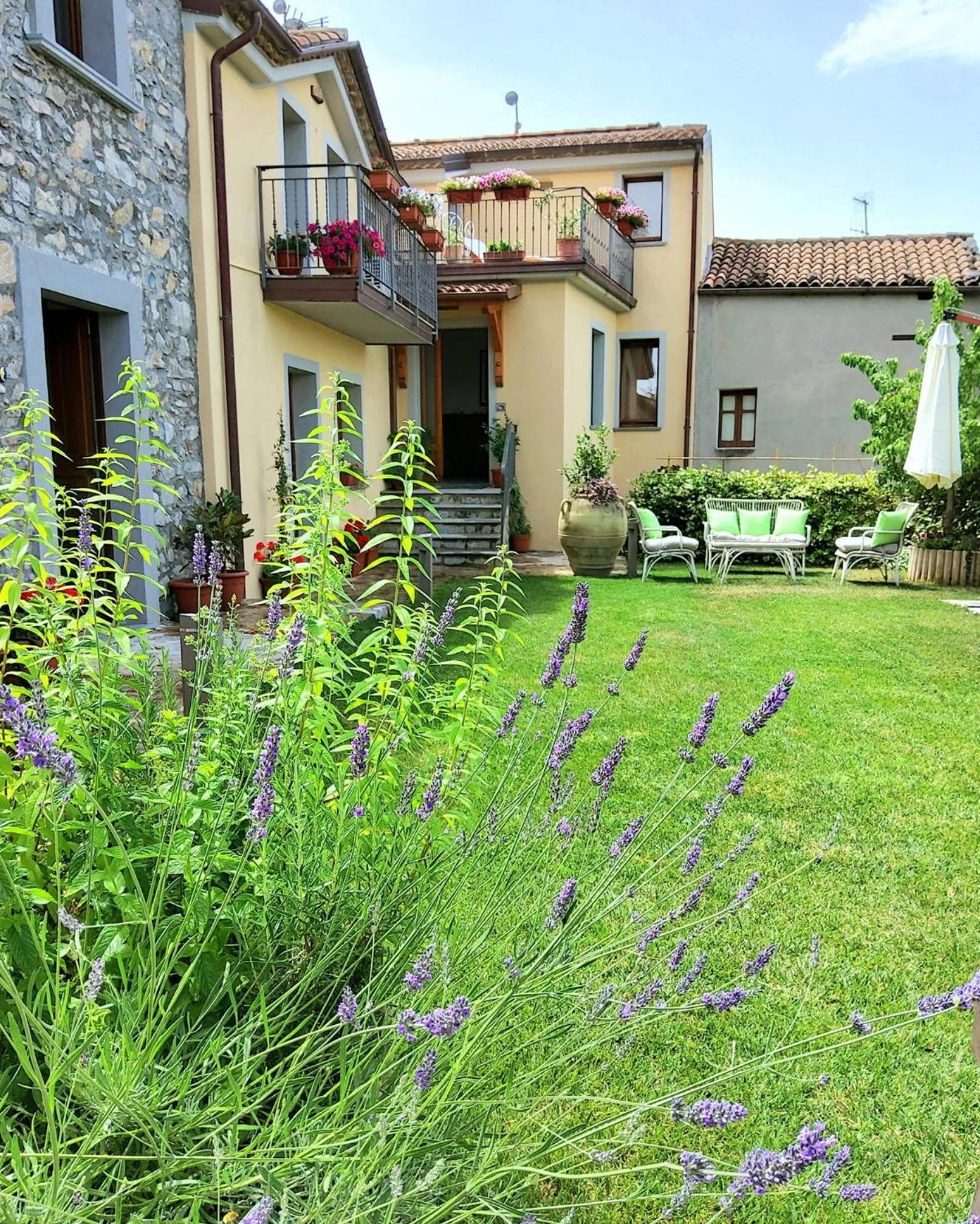 Garden in Il Borgo Ospitale - Albergo Diffuso