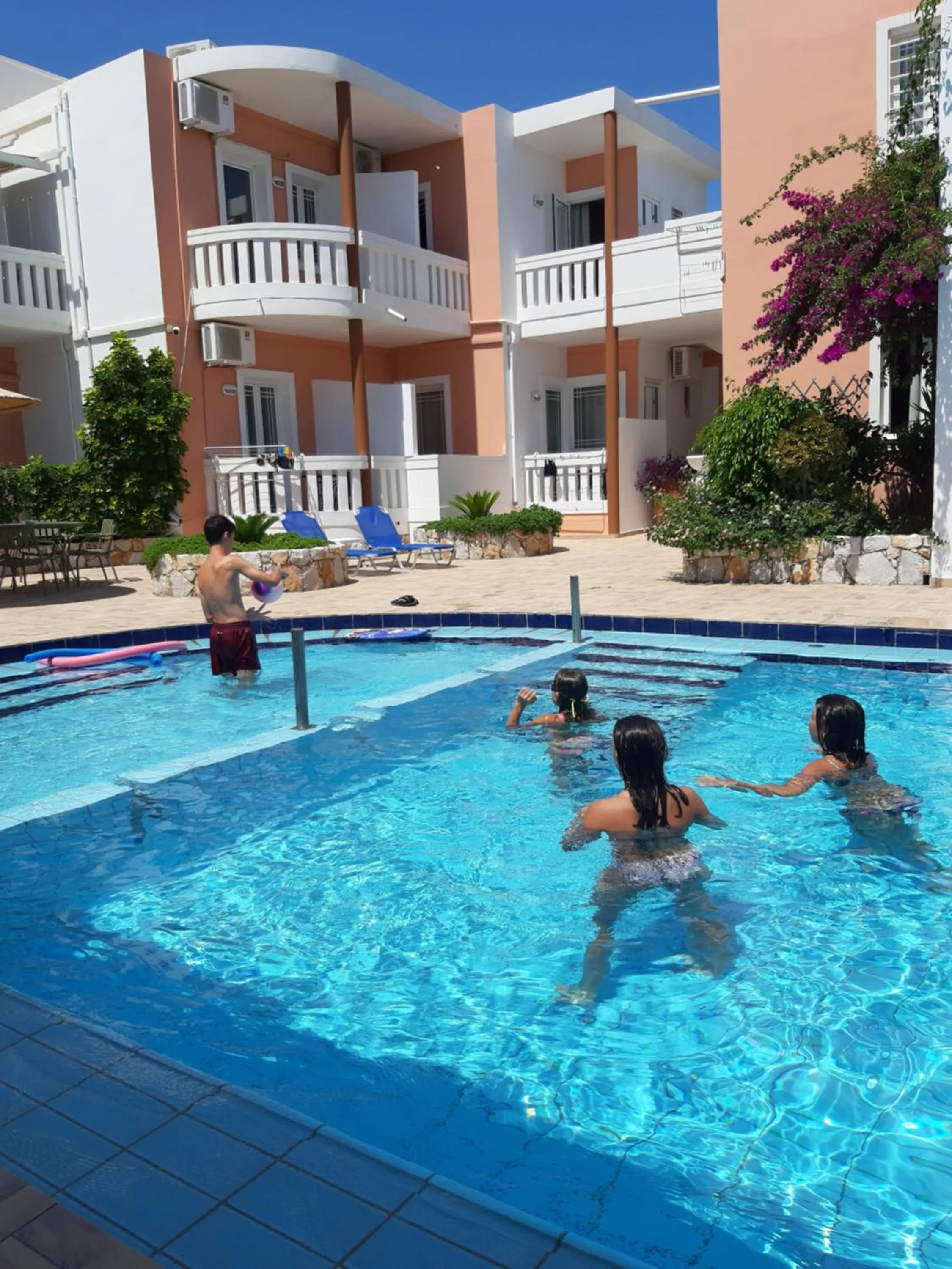 Swimming pool in Eden Beach Hotel