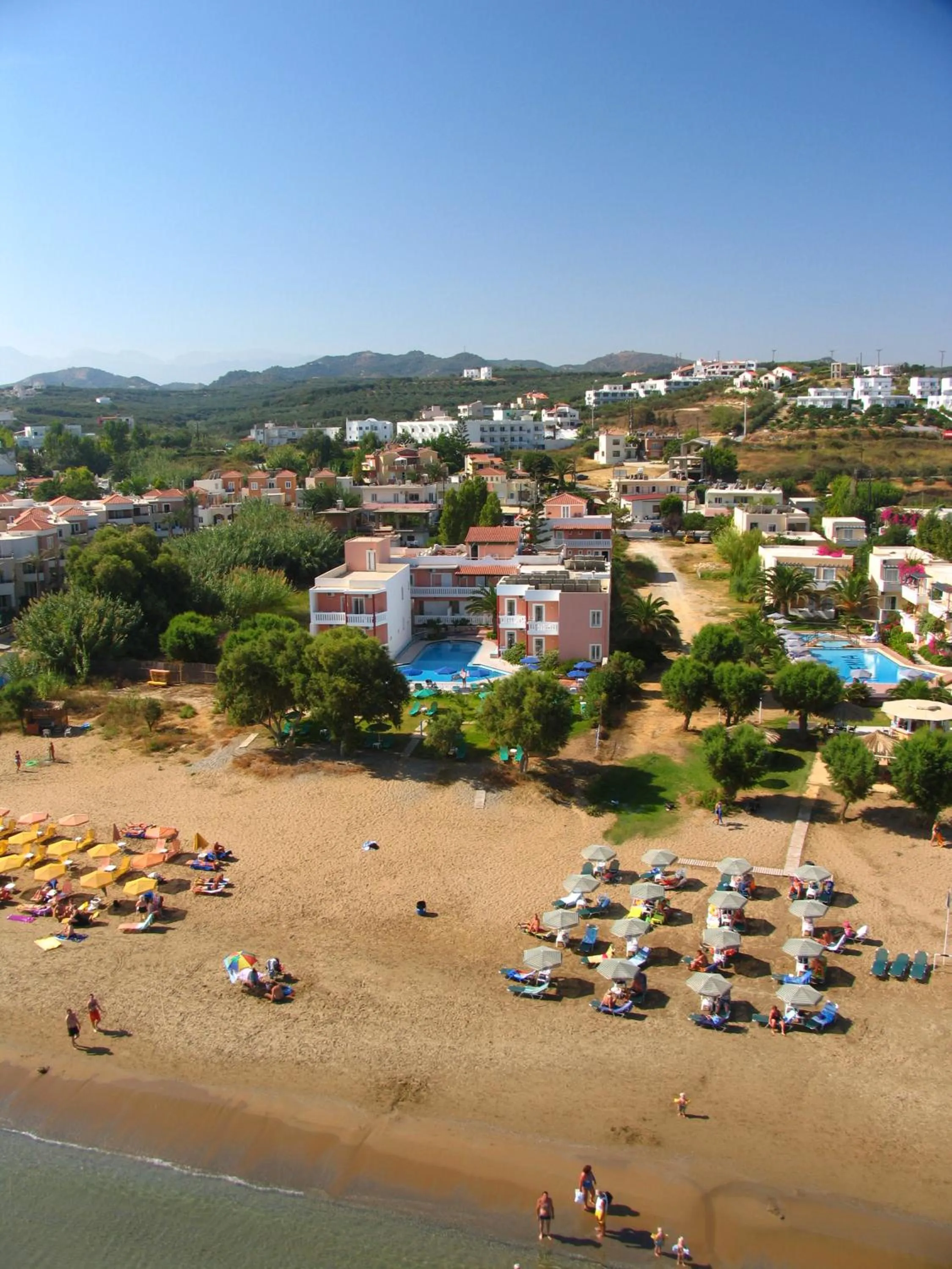 Bird's eye view in Eden Beach Hotel