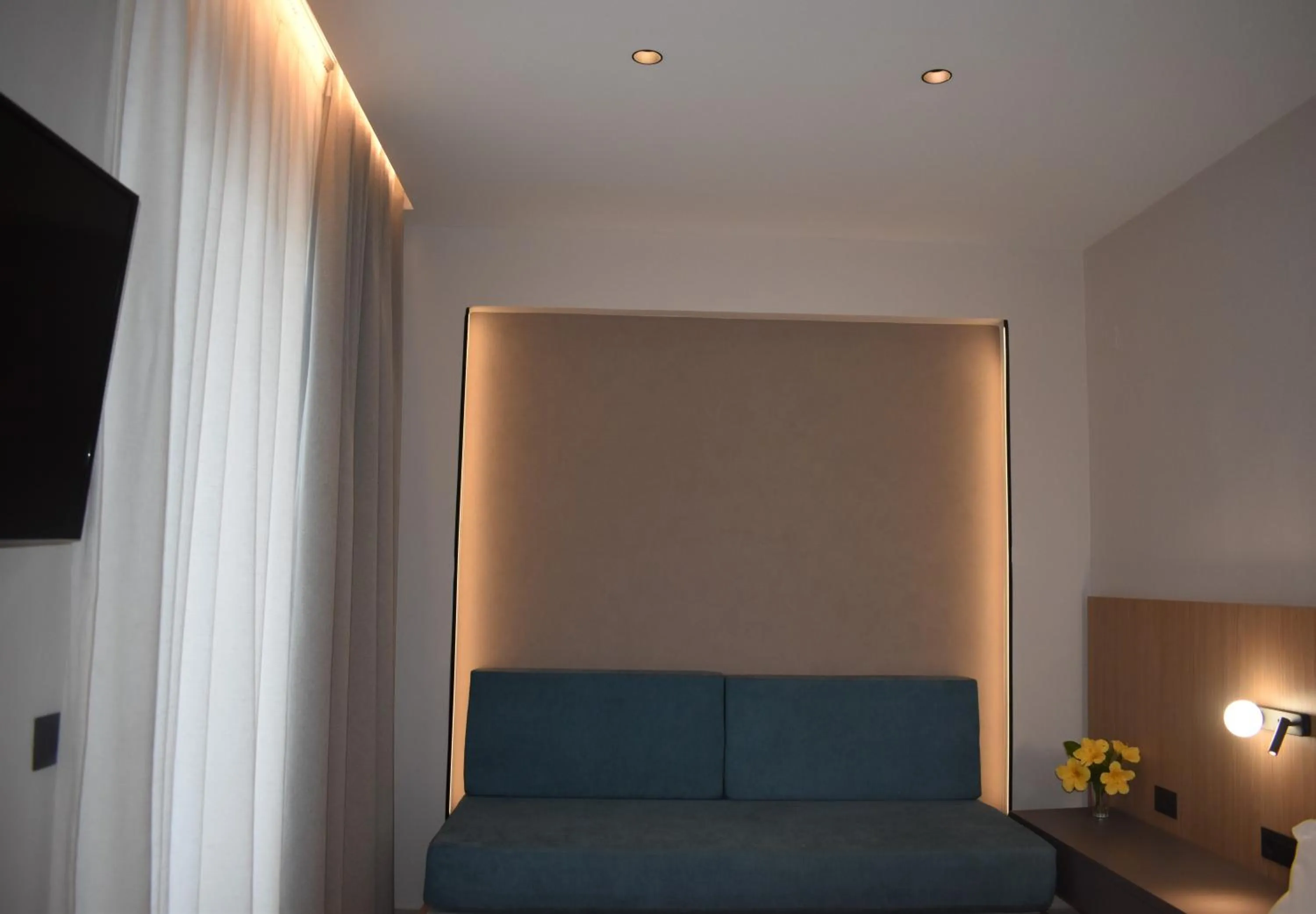 Seating area in Eden Beach Hotel