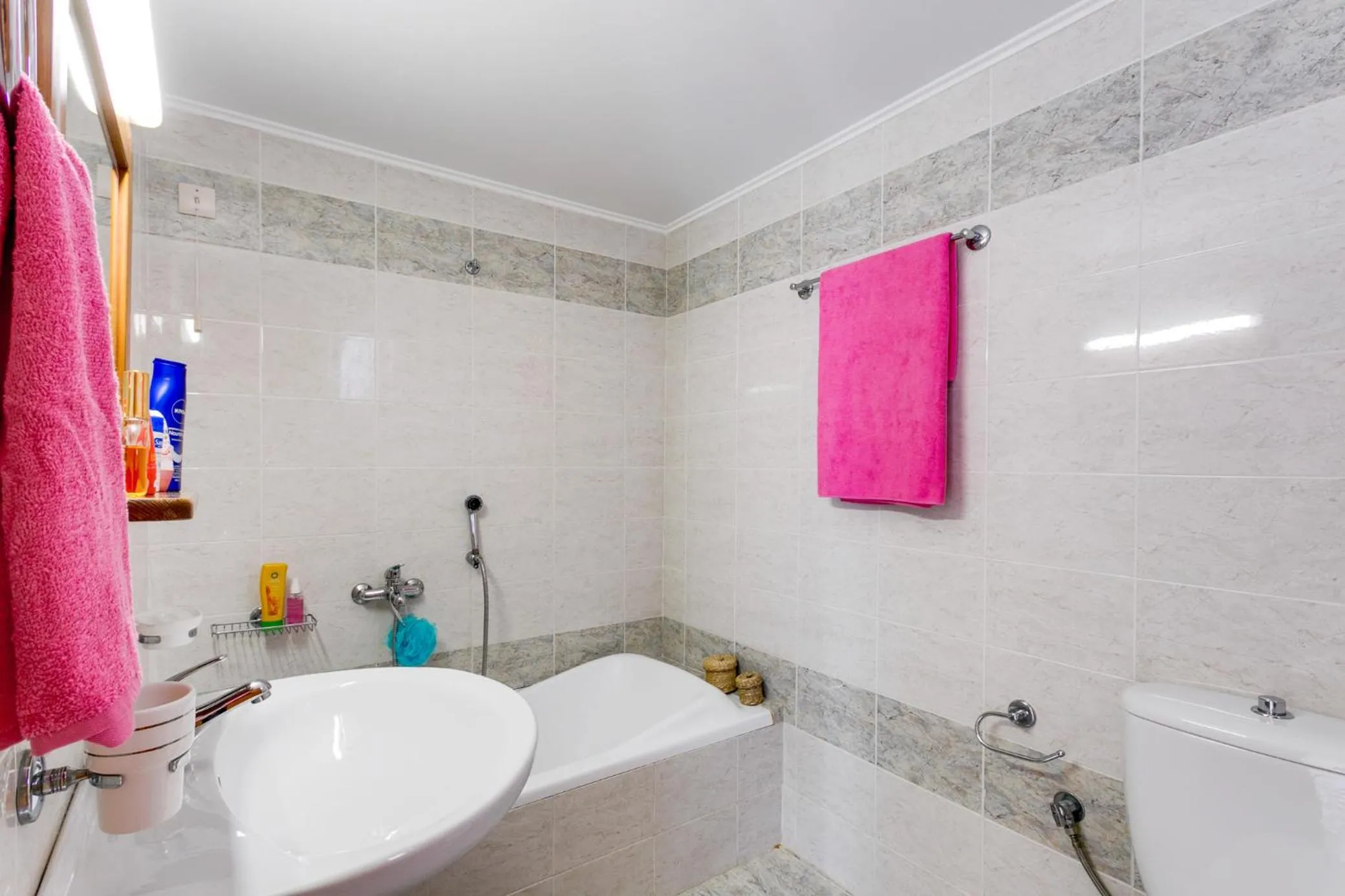 Bathroom in Eden Beach Hotel