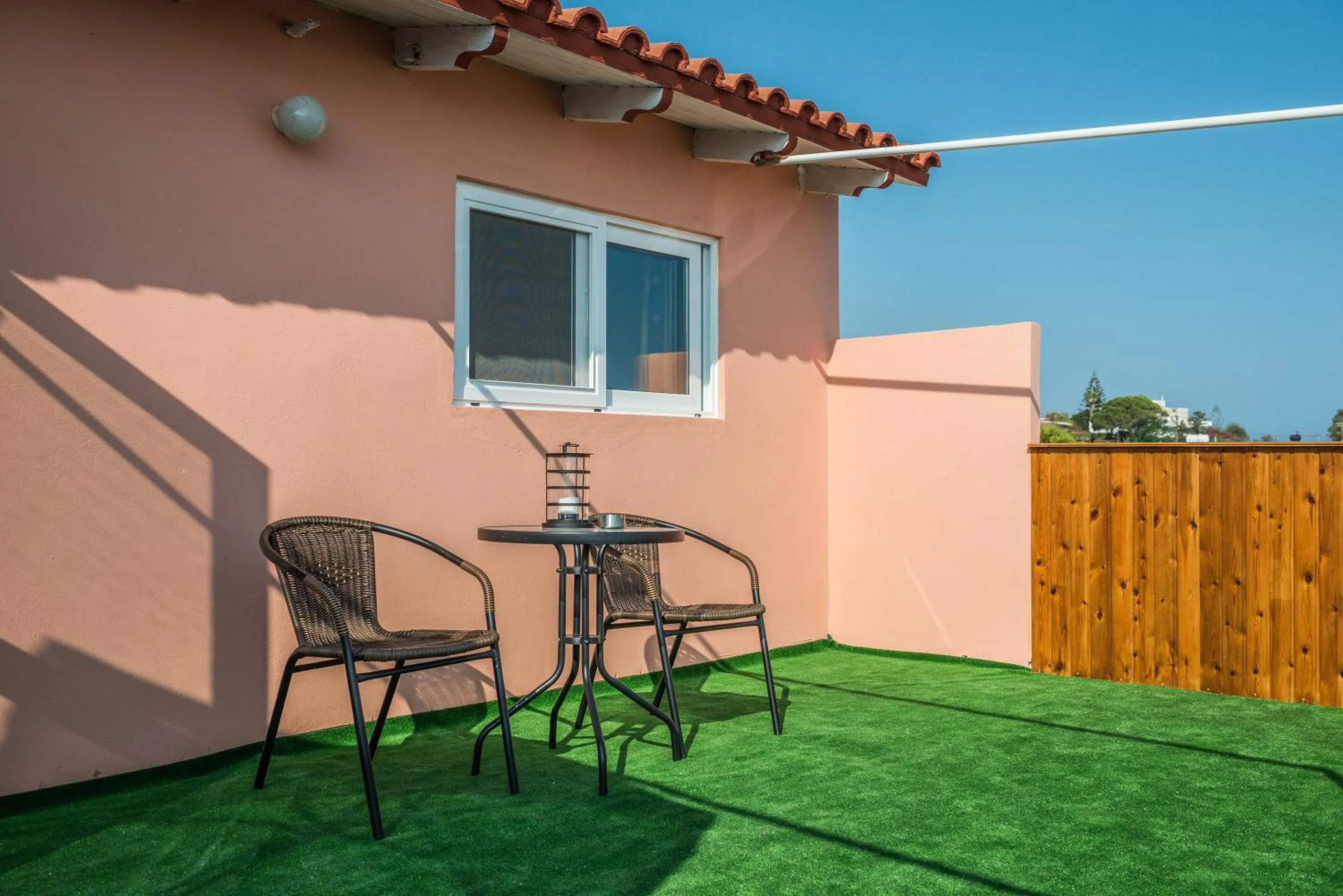 Balcony/Terrace in Eden Beach Hotel