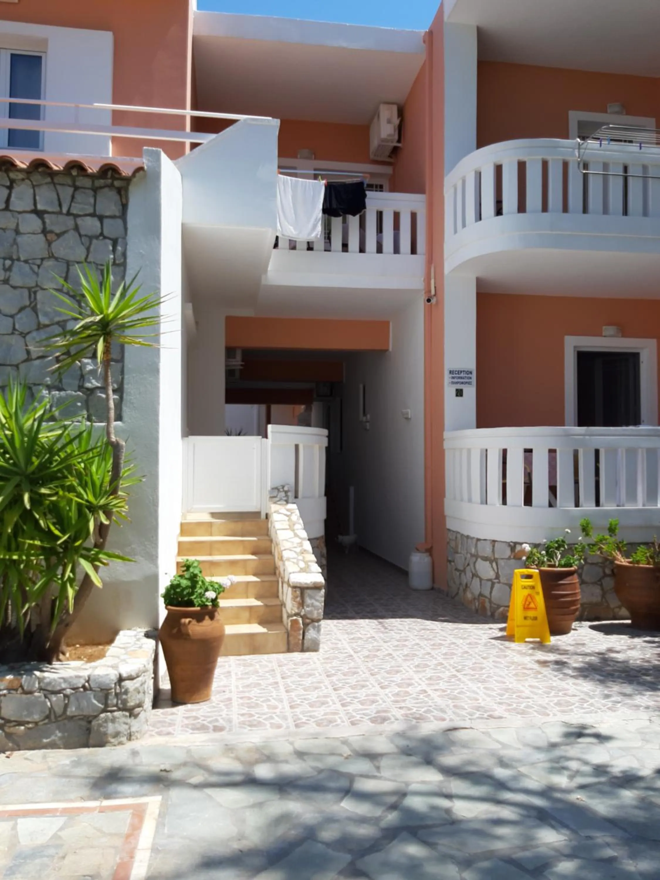 Property building in Eden Beach Hotel