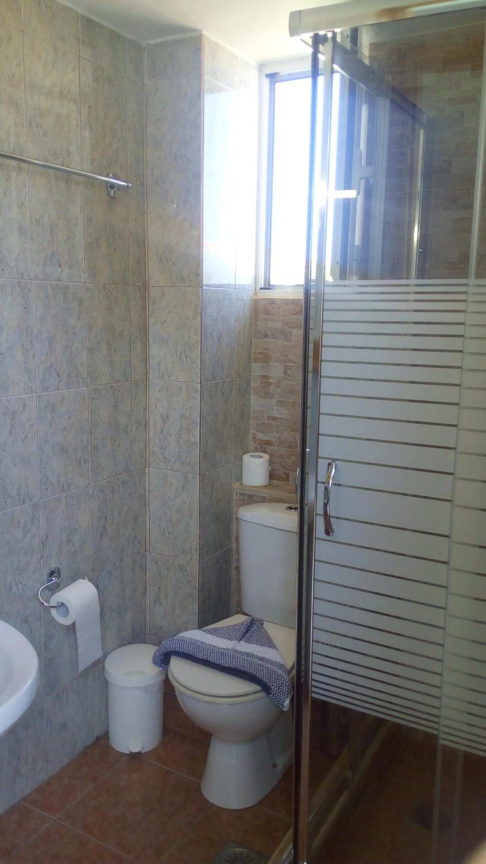 Bathroom in Eden Beach Hotel