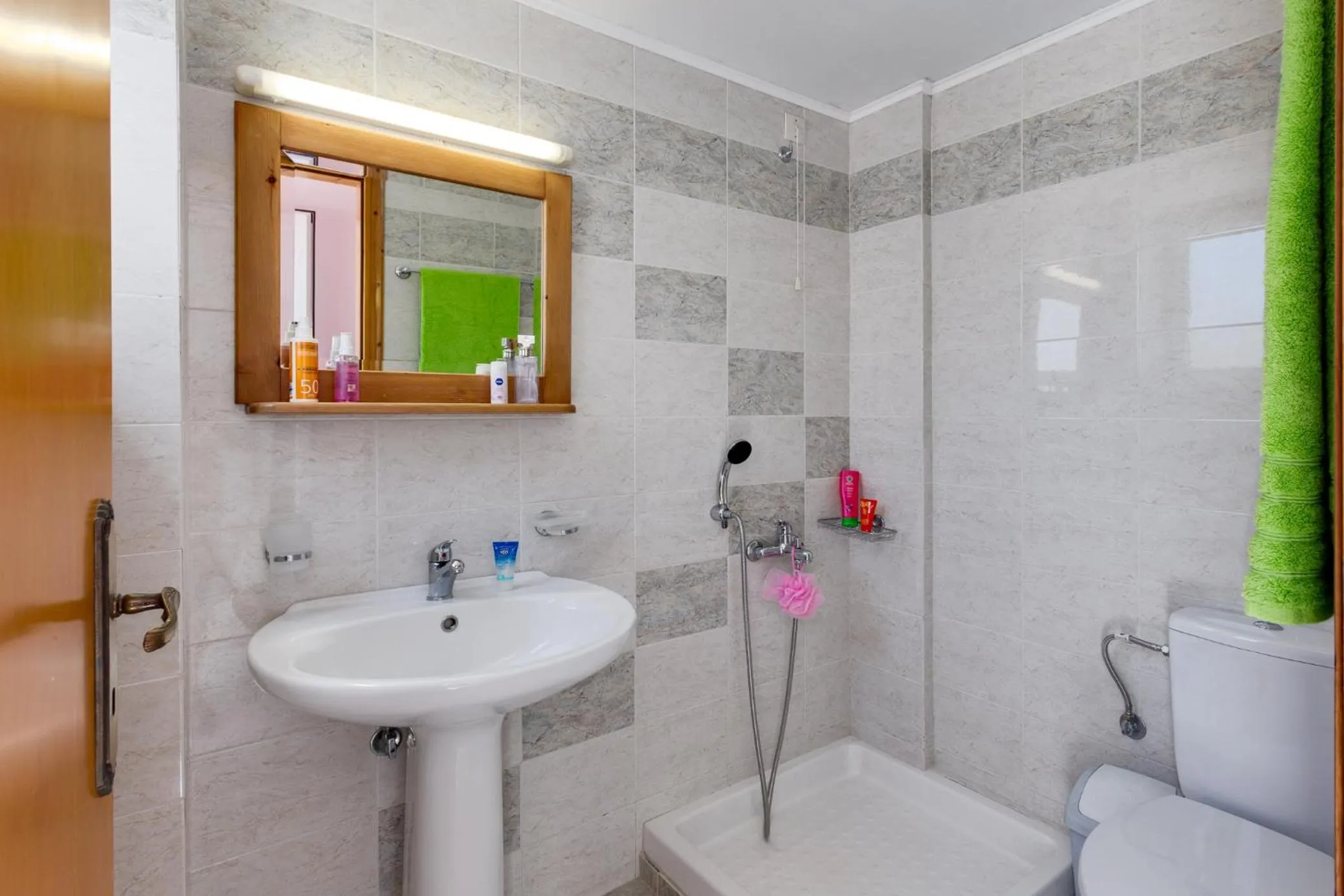 Bathroom in Eden Beach Hotel