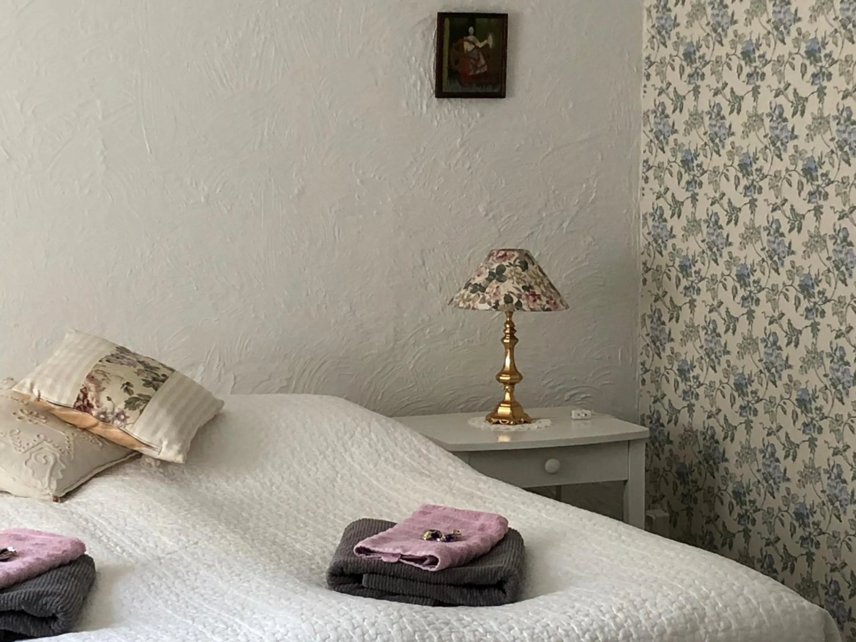 Patio, Bed in Stakaberg Konferens & Gårdshotell