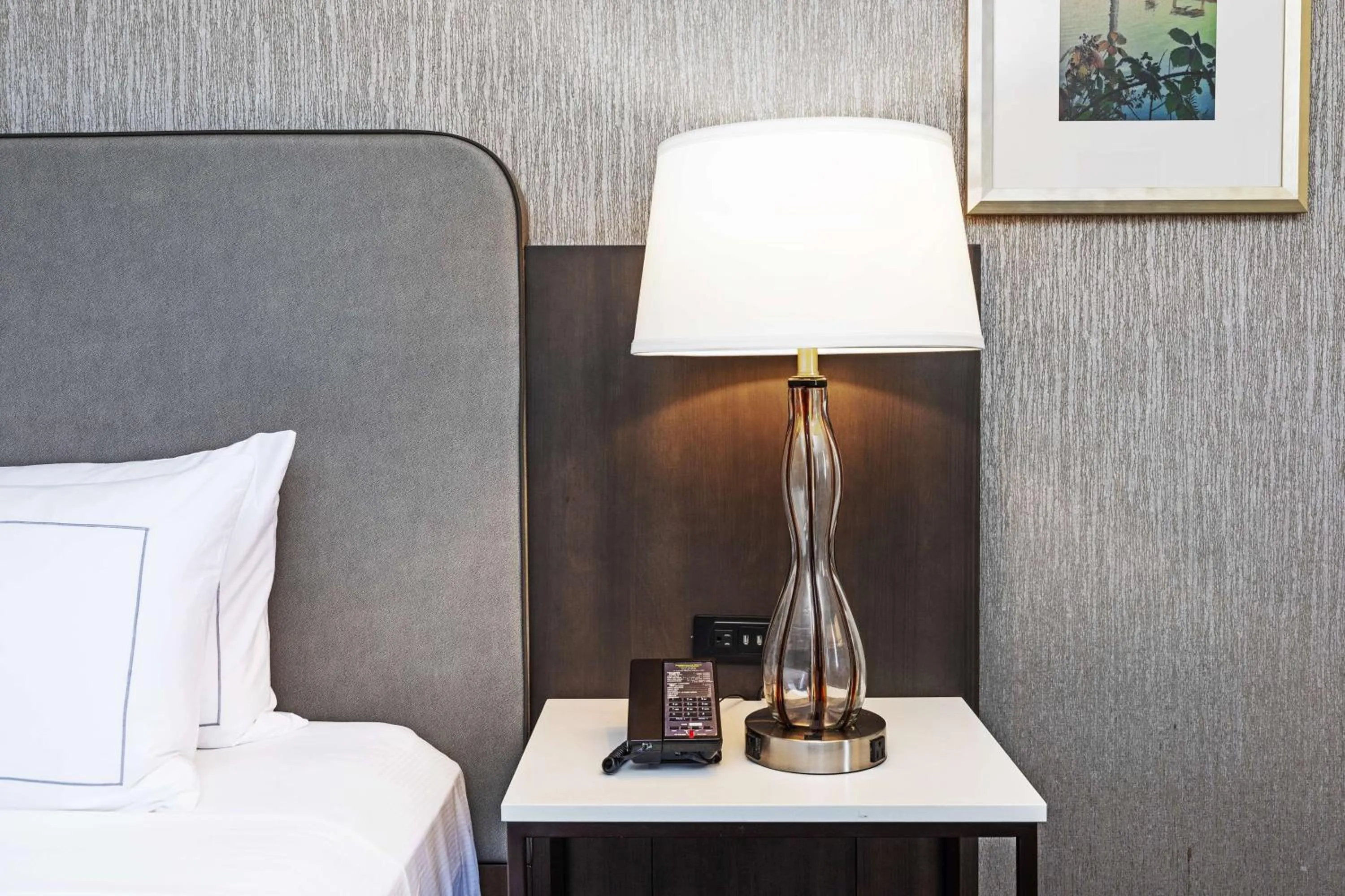 Bed in DoubleTree by Hilton Tulsa Downtown