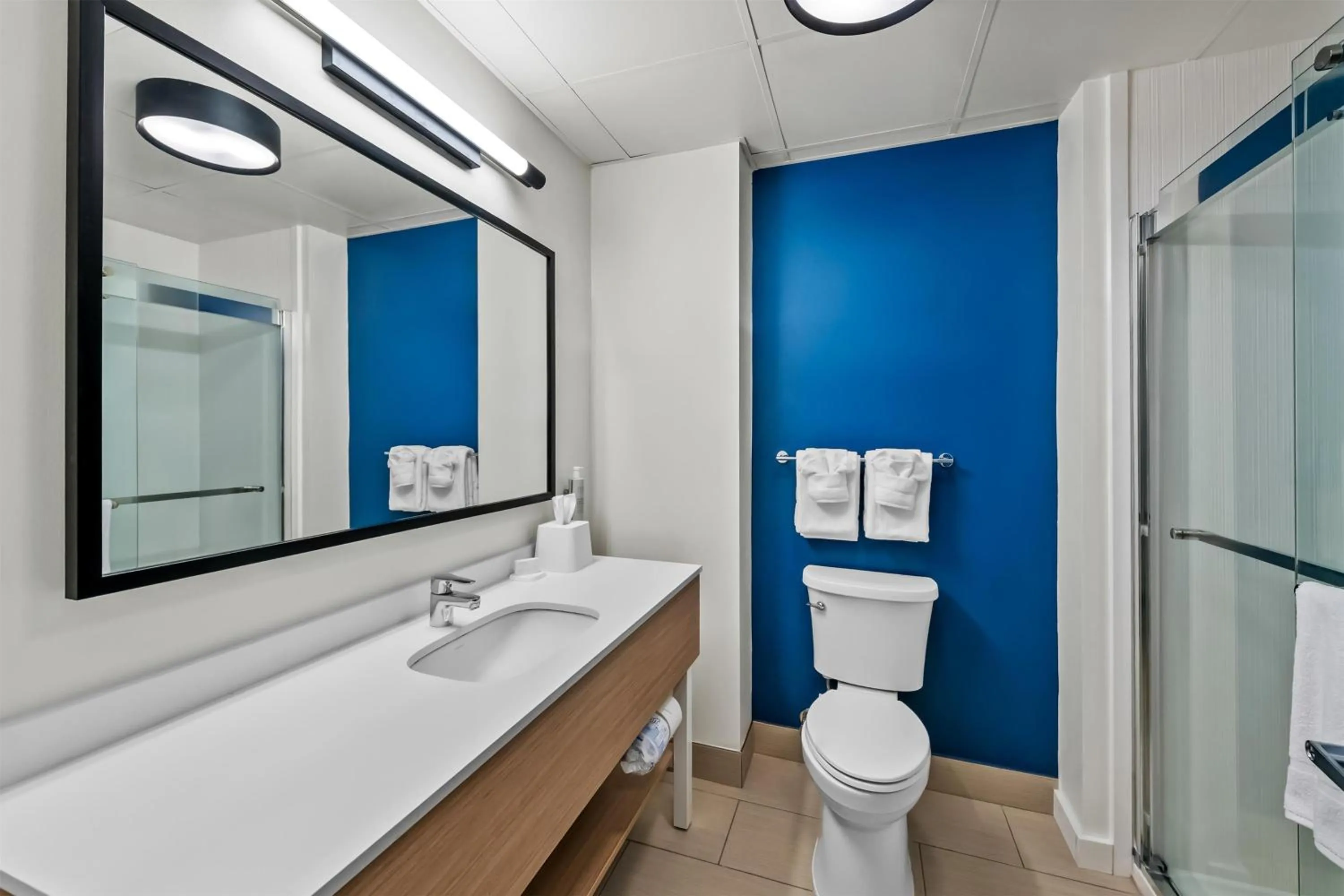 Bathroom in Spark by Hilton Spring Lake Fayetteville