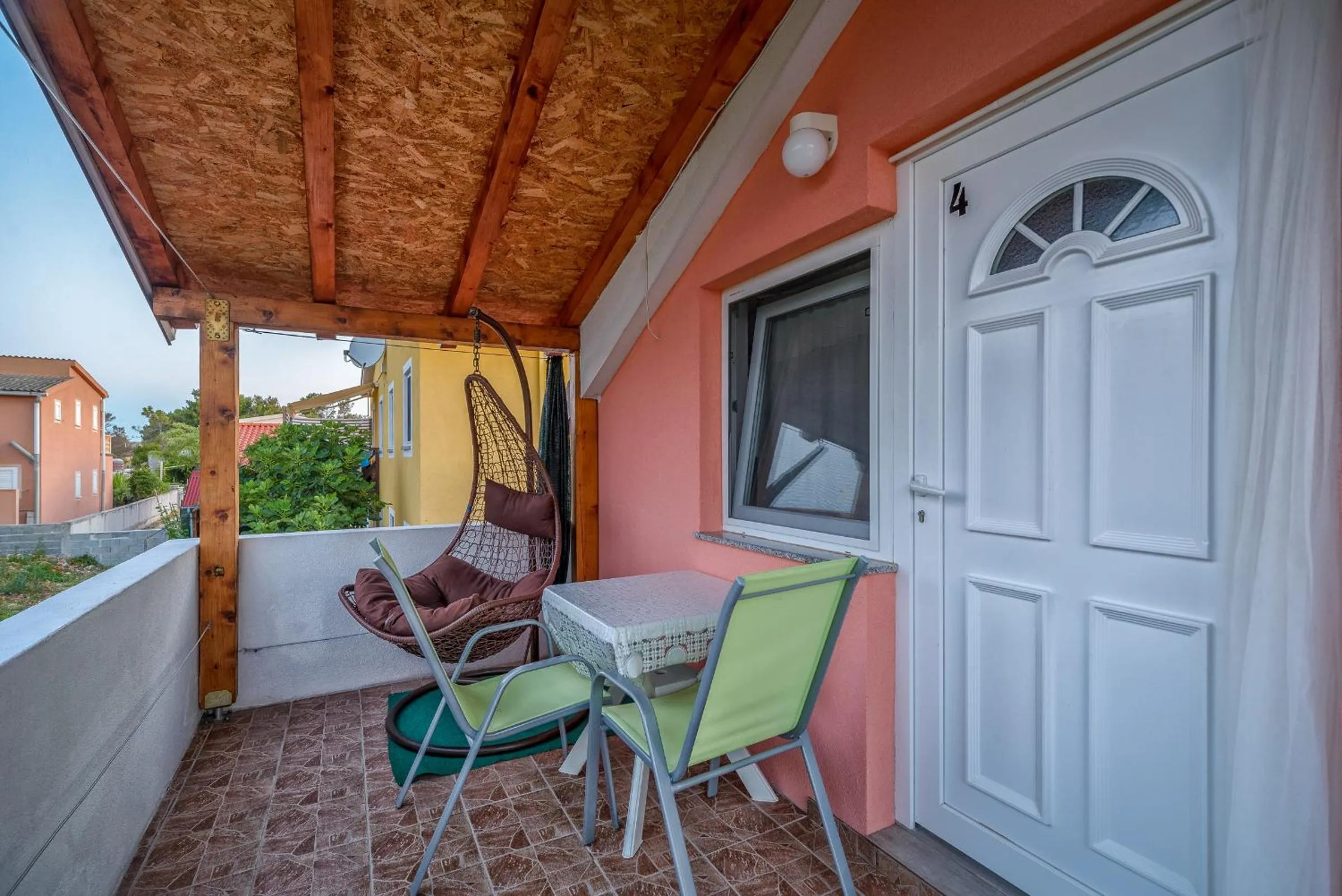 Balcony/Terrace in Apartments Marko