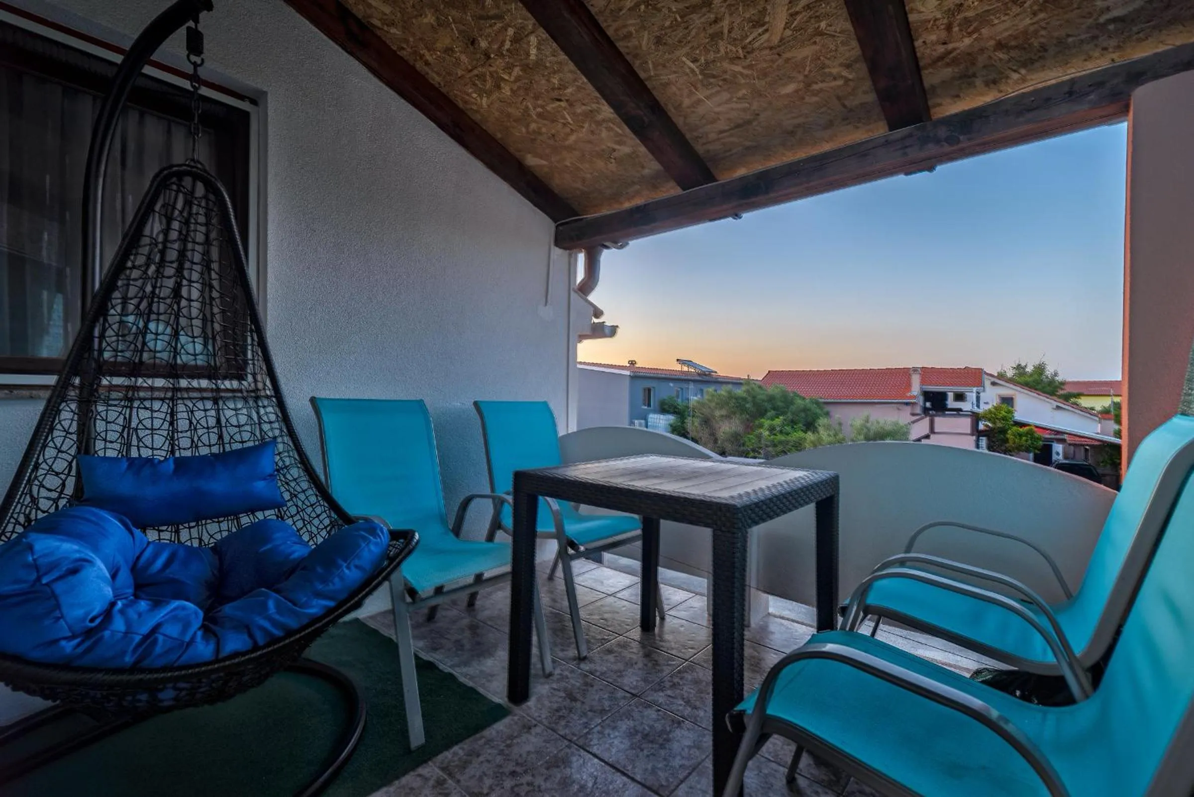 Balcony/Terrace in Apartments Marko