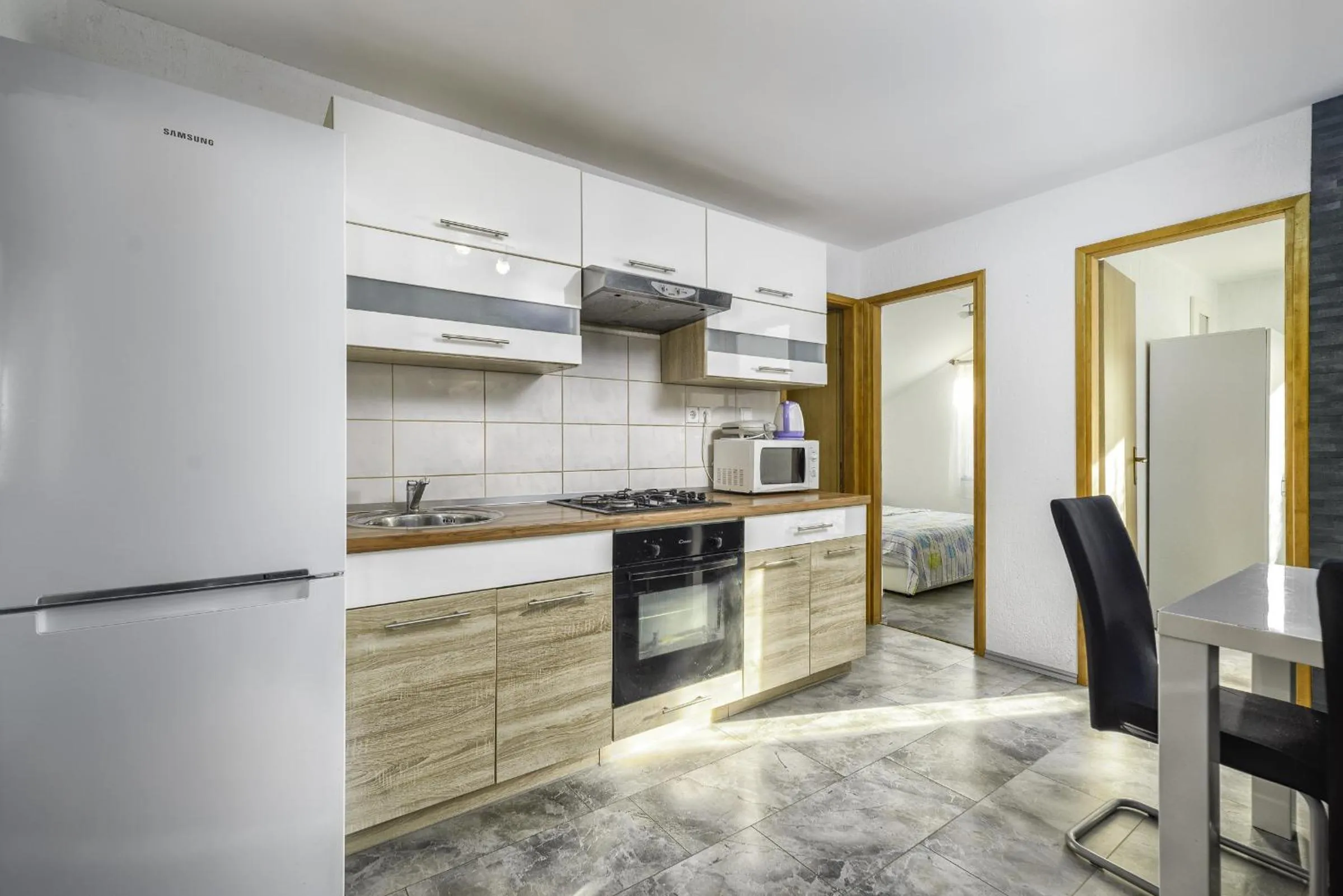 Kitchen or kitchenette in Apartments Marko
