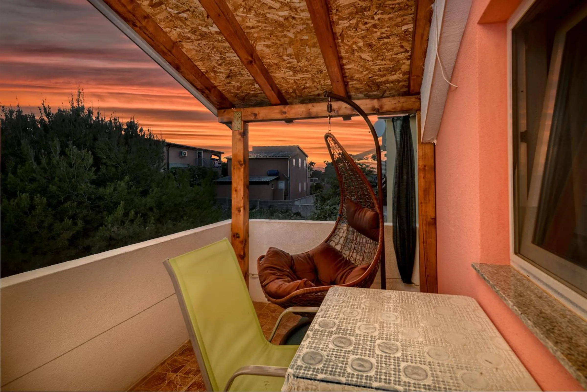 Balcony/Terrace in Apartments Marko