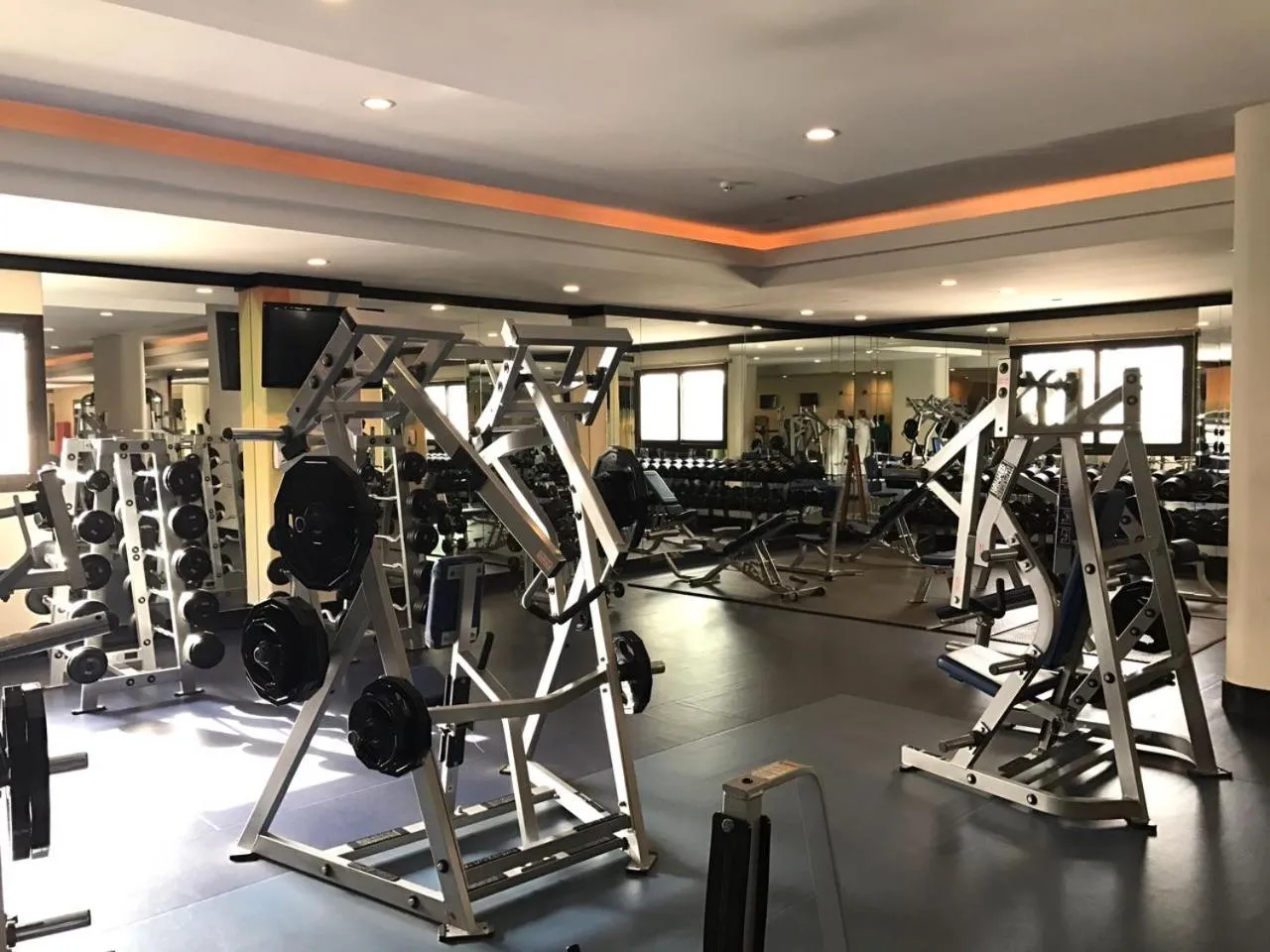 Fitness centre/facilities in Manazel Al Diafah Serviced Apartments Olaya