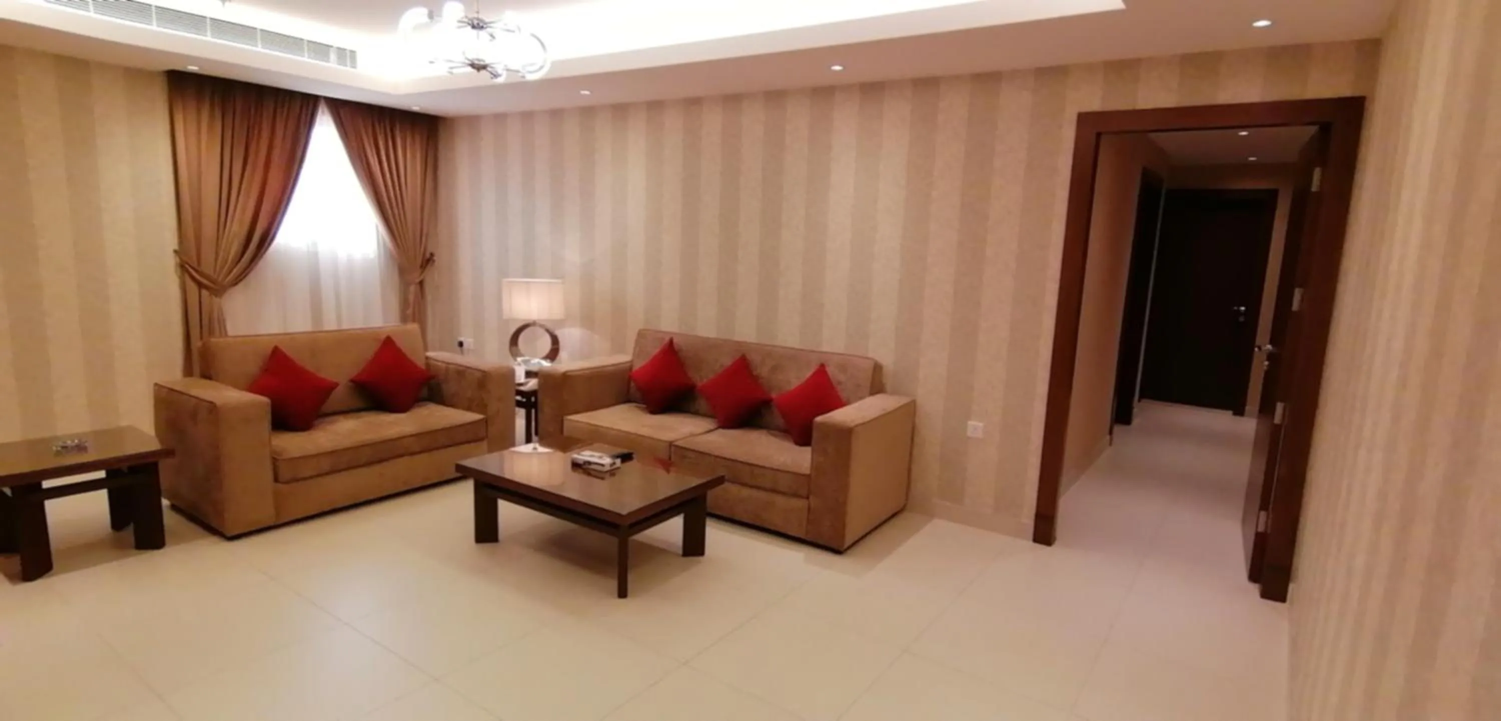 Living room in Manazel Al Diafah Serviced Apartments Olaya