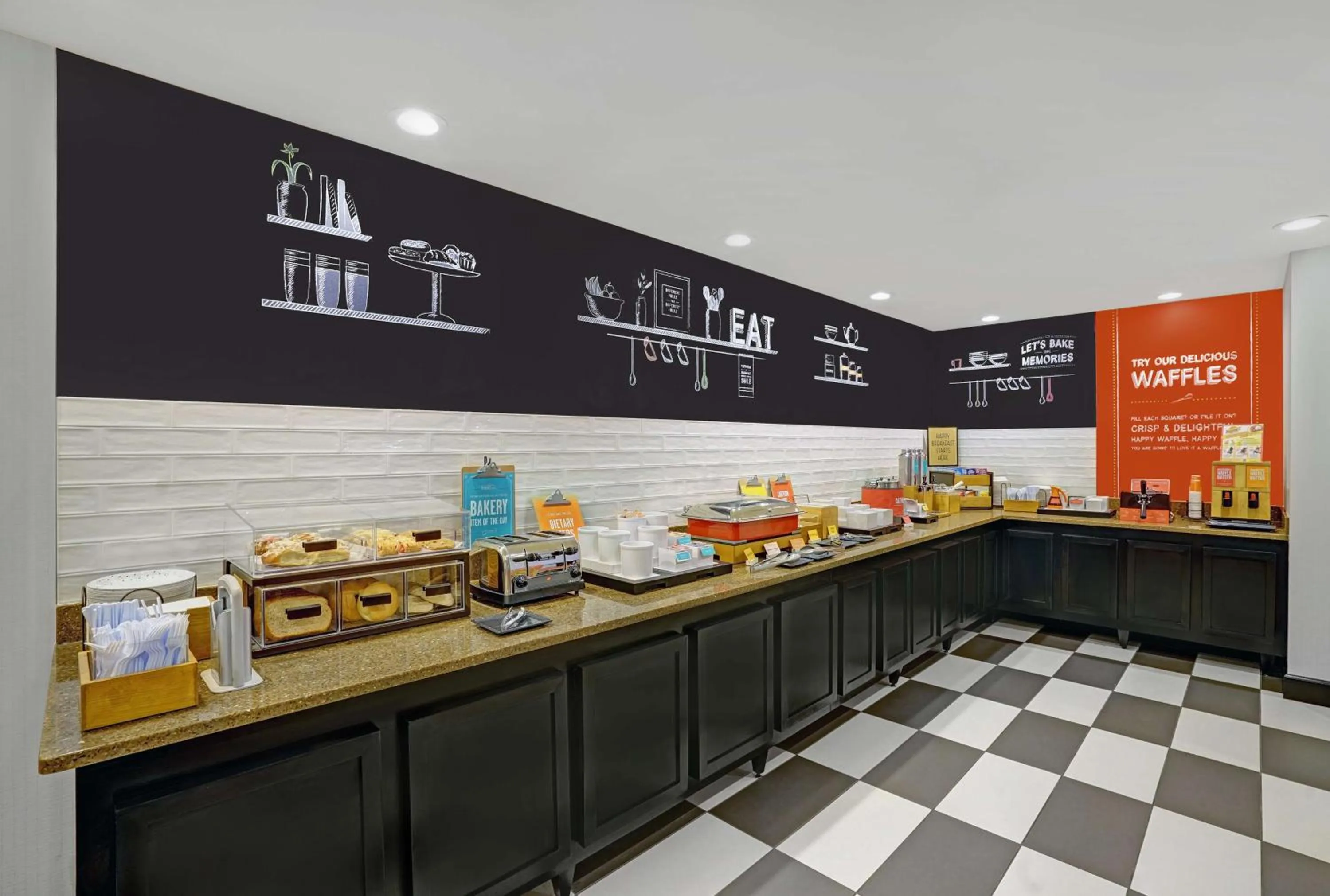 Breakfast in Hampton Inn Utica