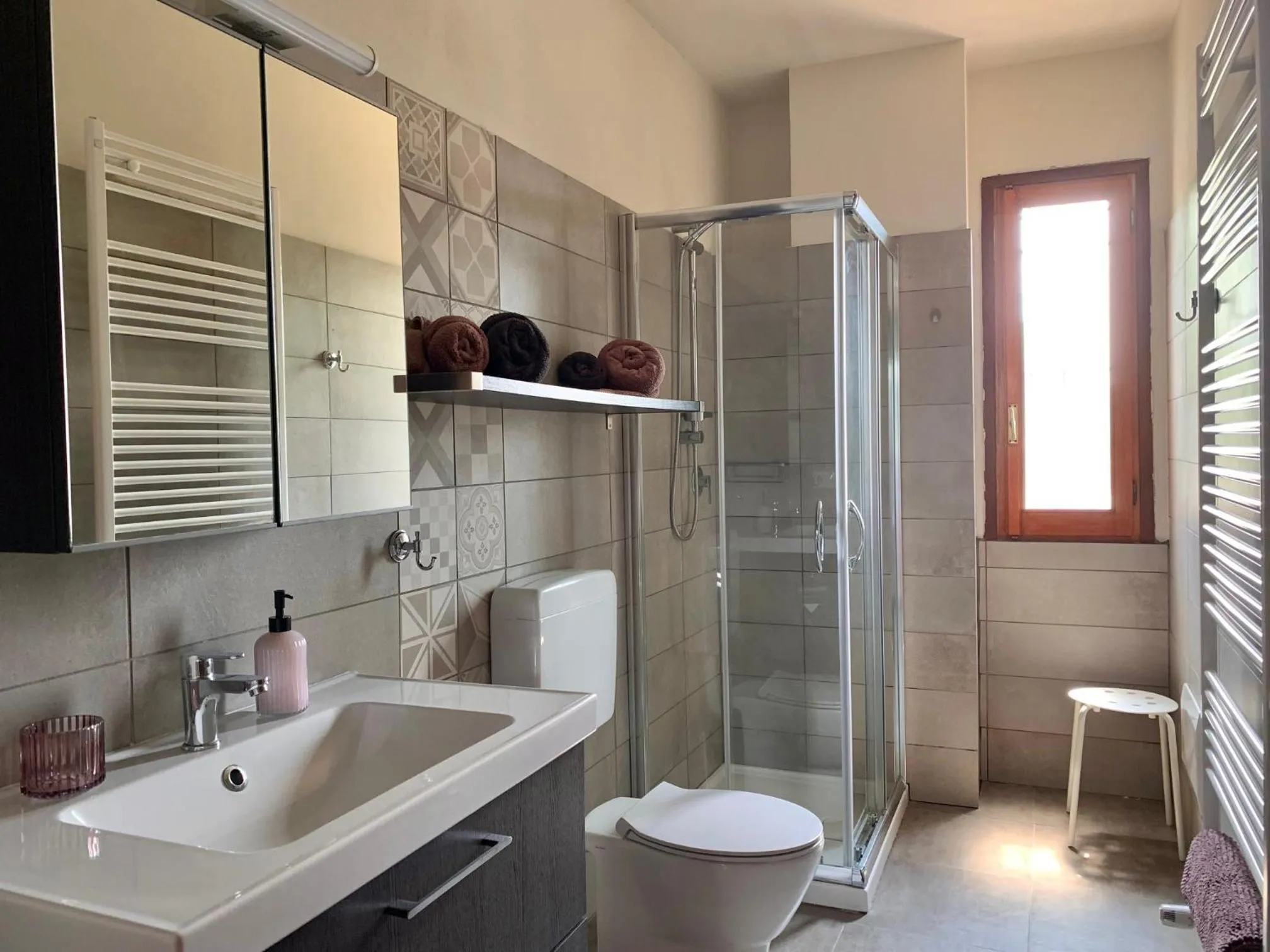 Shower in Villa Bella Piemonte