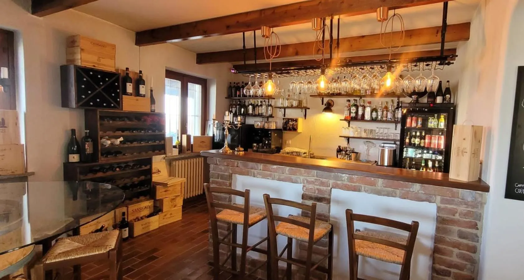 Lounge or bar in Villa Bella Piemonte