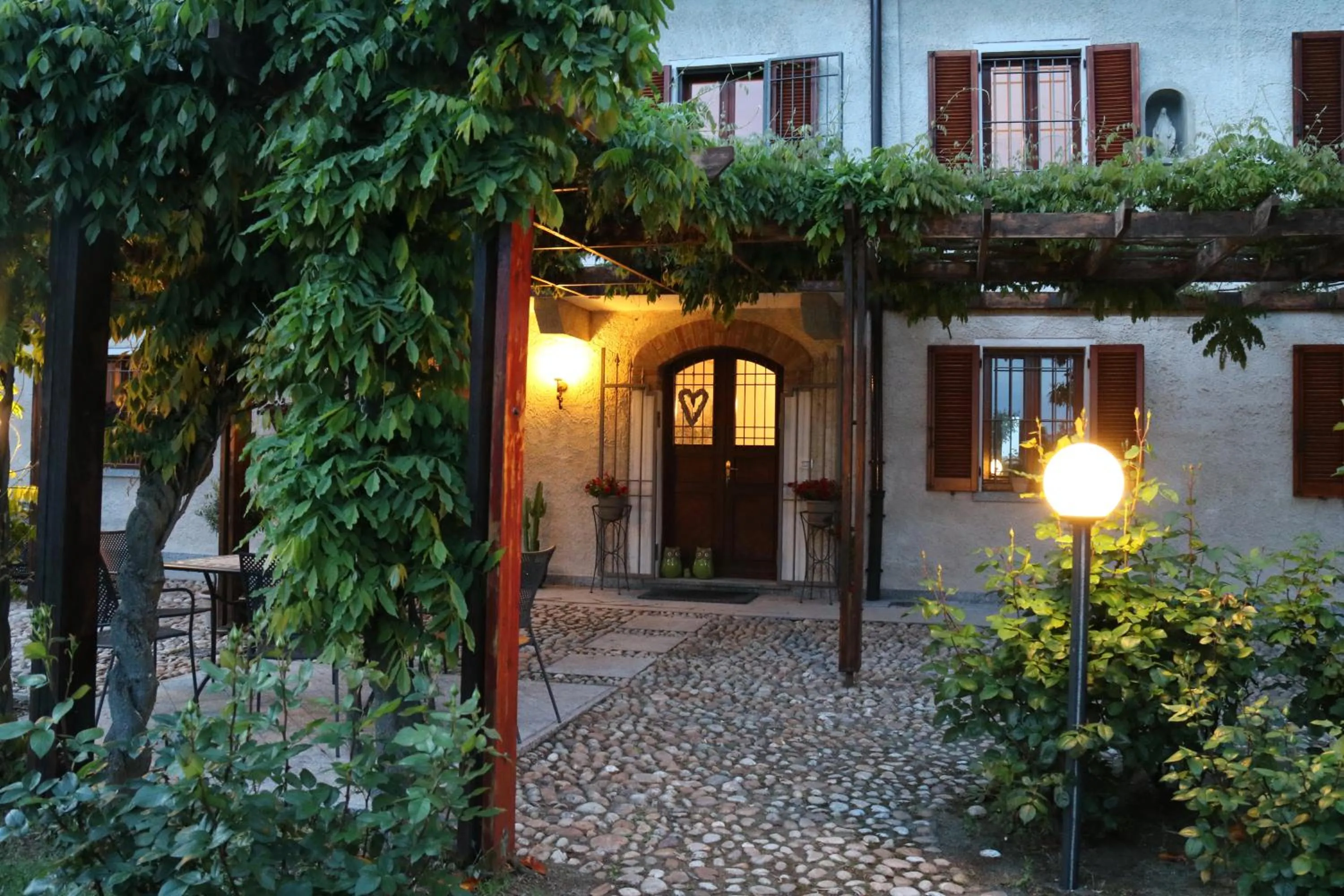 Patio in Villa Bella Piemonte