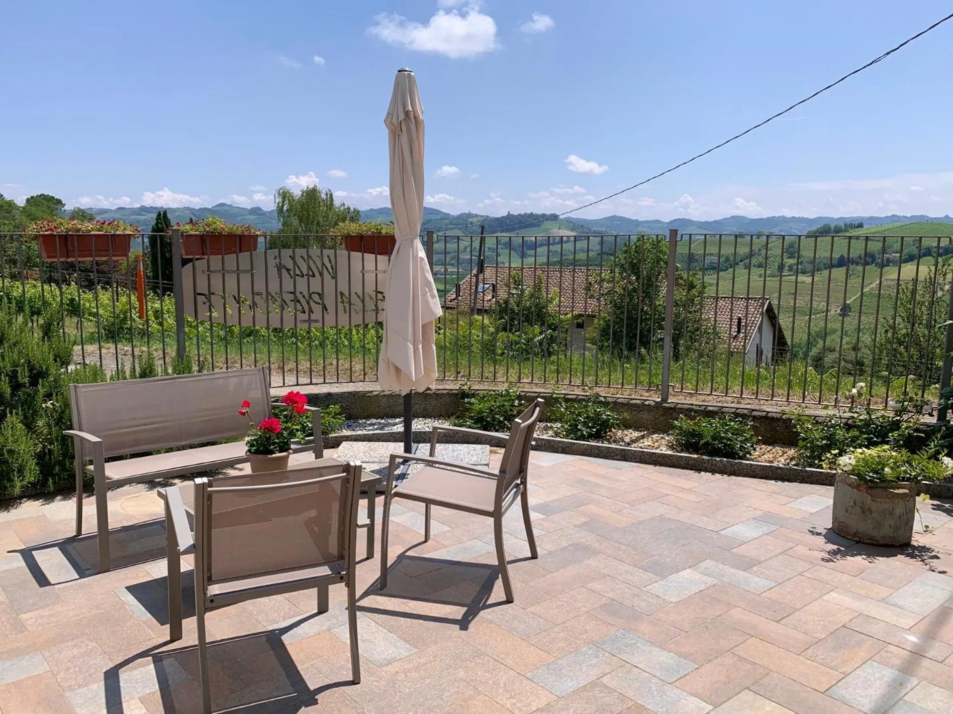 Balcony/Terrace in Villa Bella Piemonte