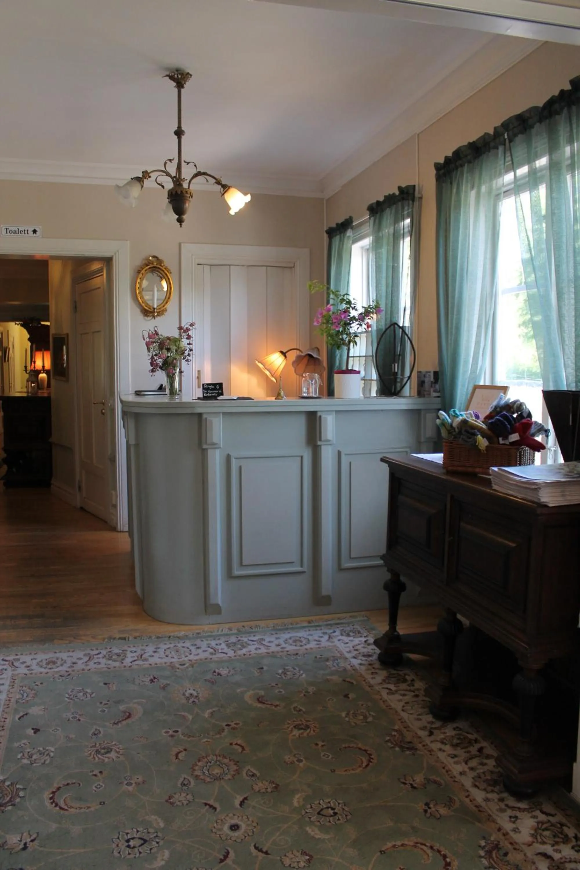 Lobby or reception in Wanbo Herrgård