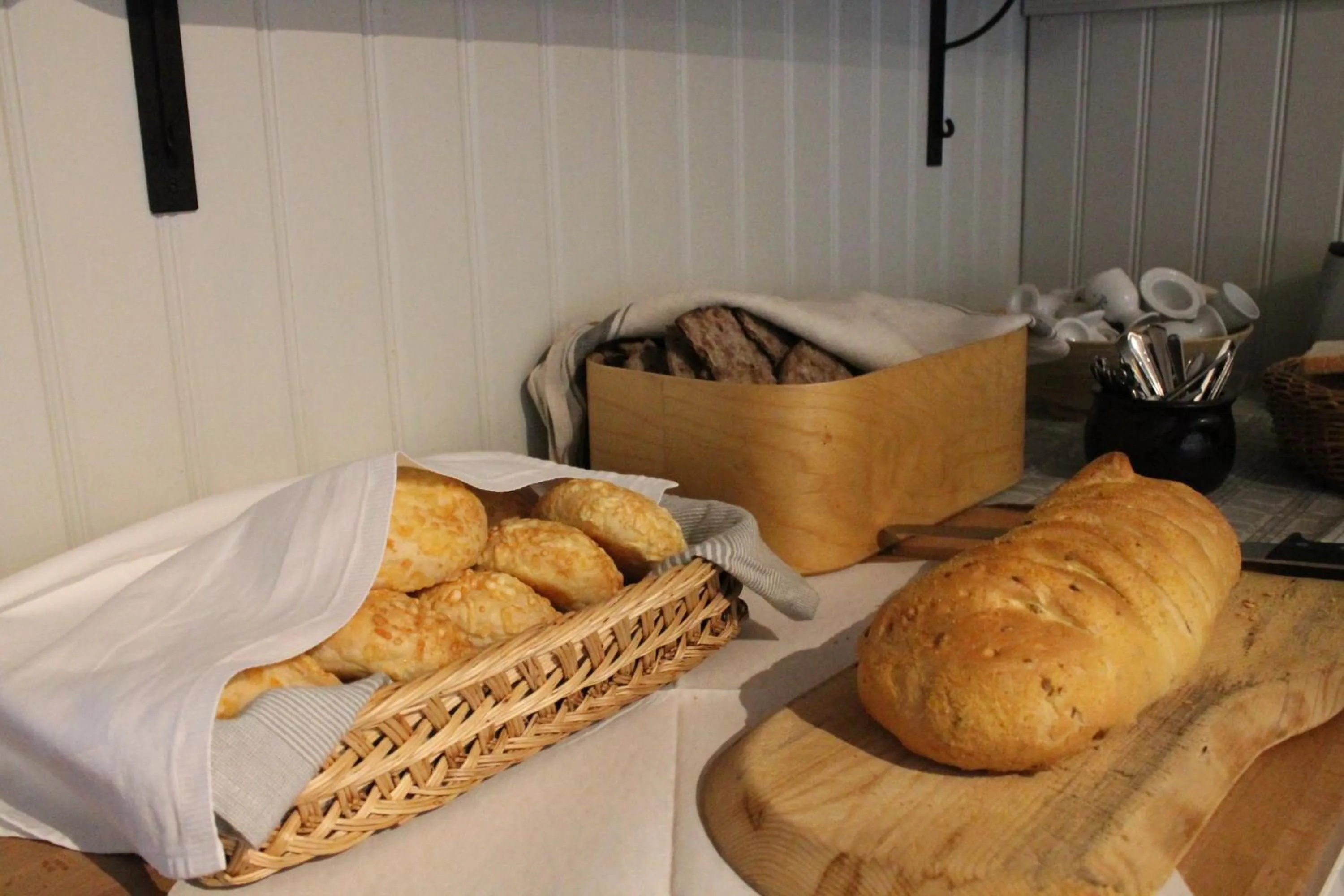 Buffet breakfast in Wanbo Herrgård