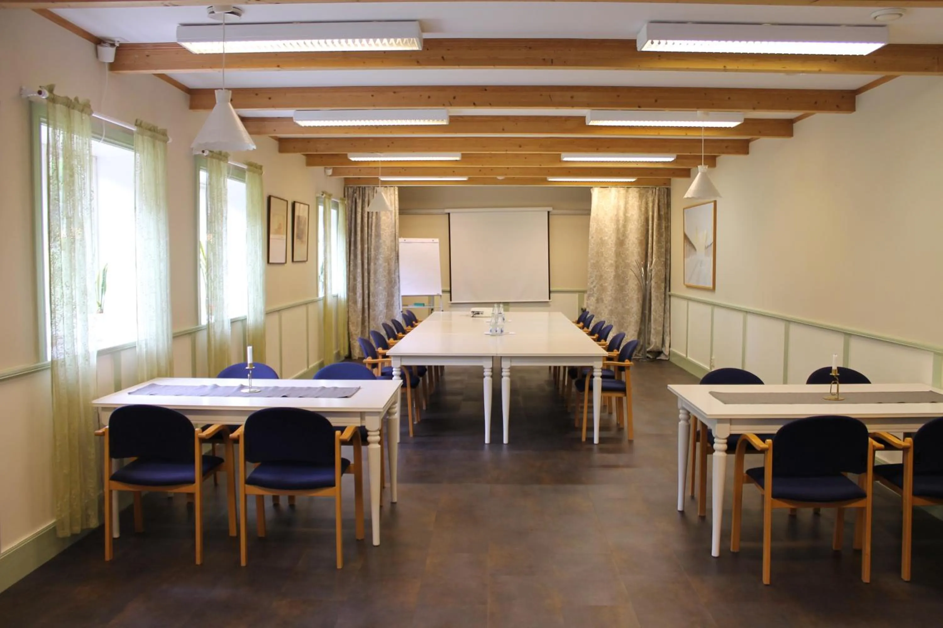 Communal lounge/ TV room in Wanbo Herrgård