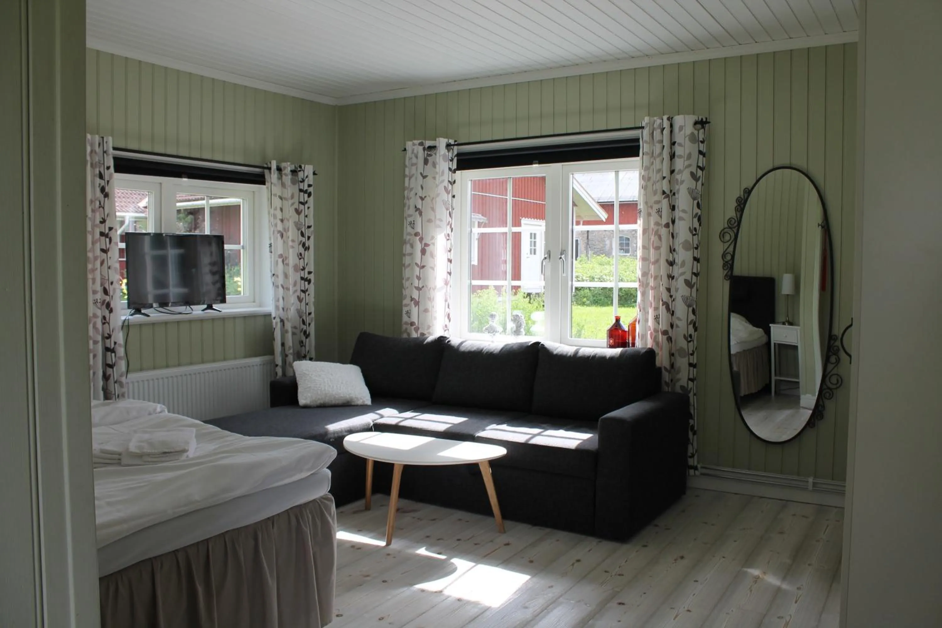 Bed in Wanbo Herrgård