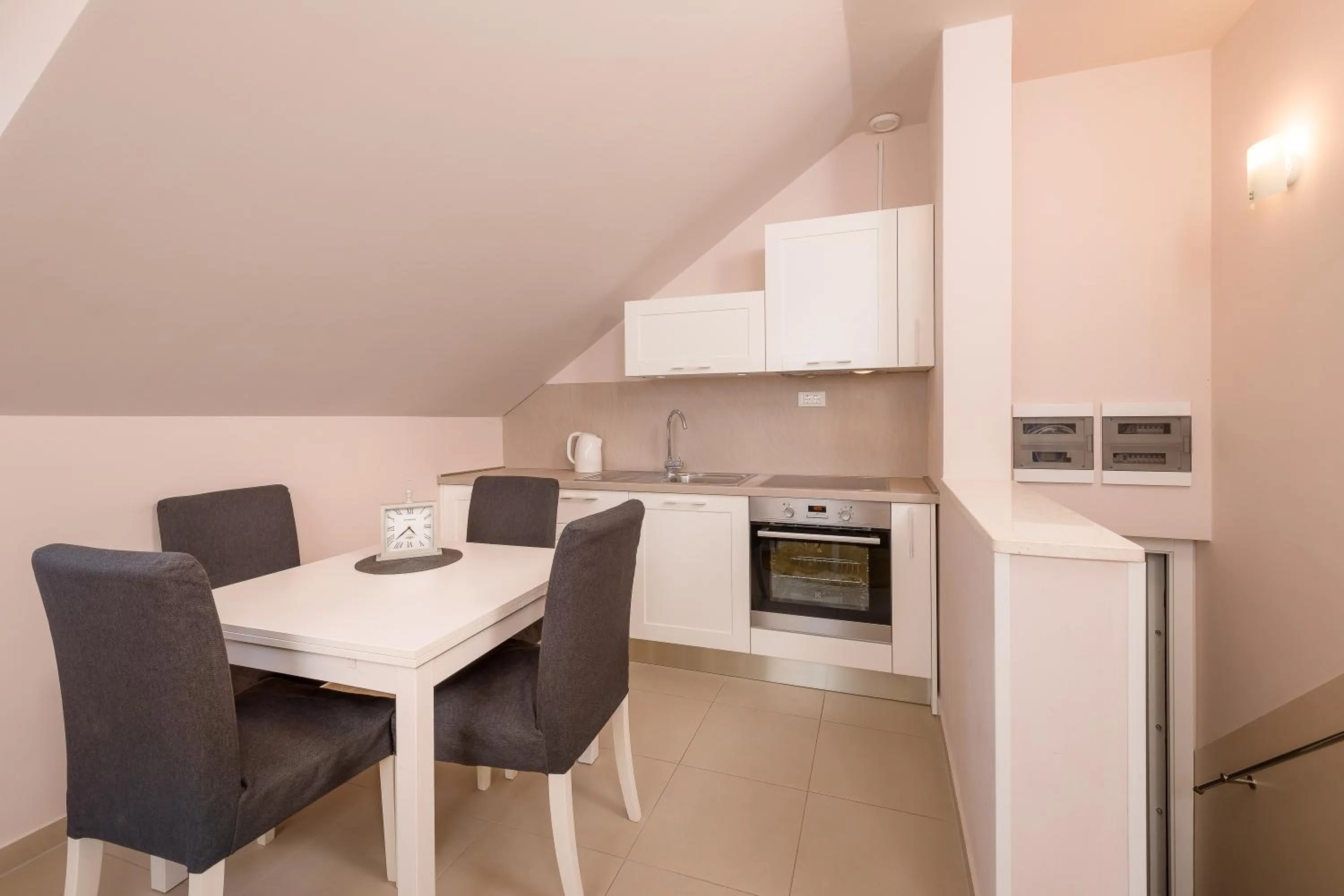 Kitchen or kitchenette in Vila Ora