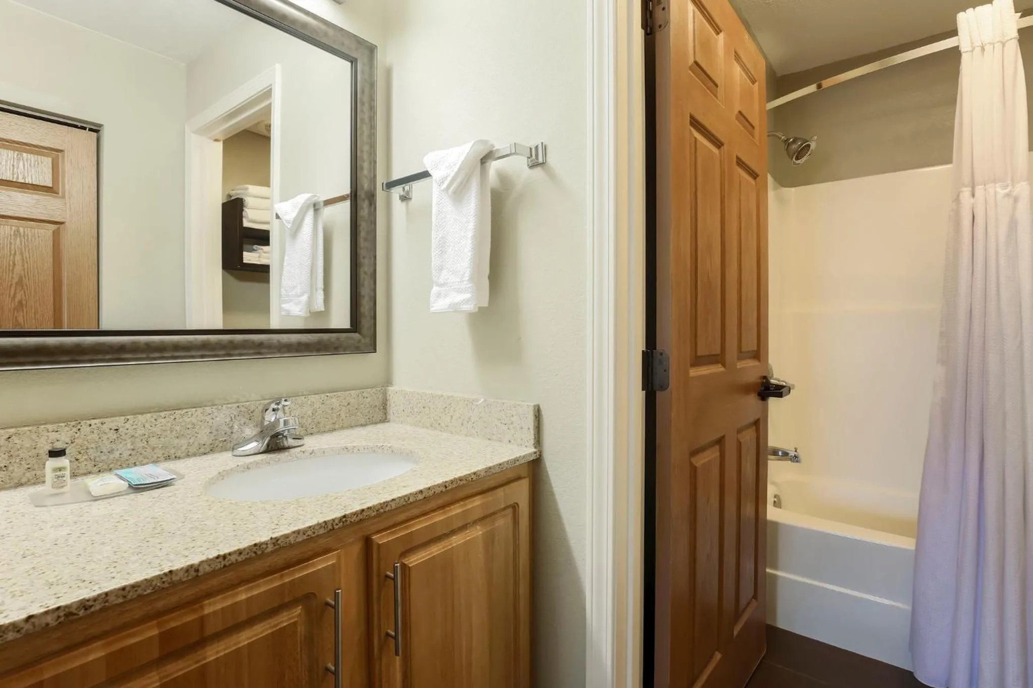 Bathroom in Staybridge Suites Columbus-Dublin by IHG