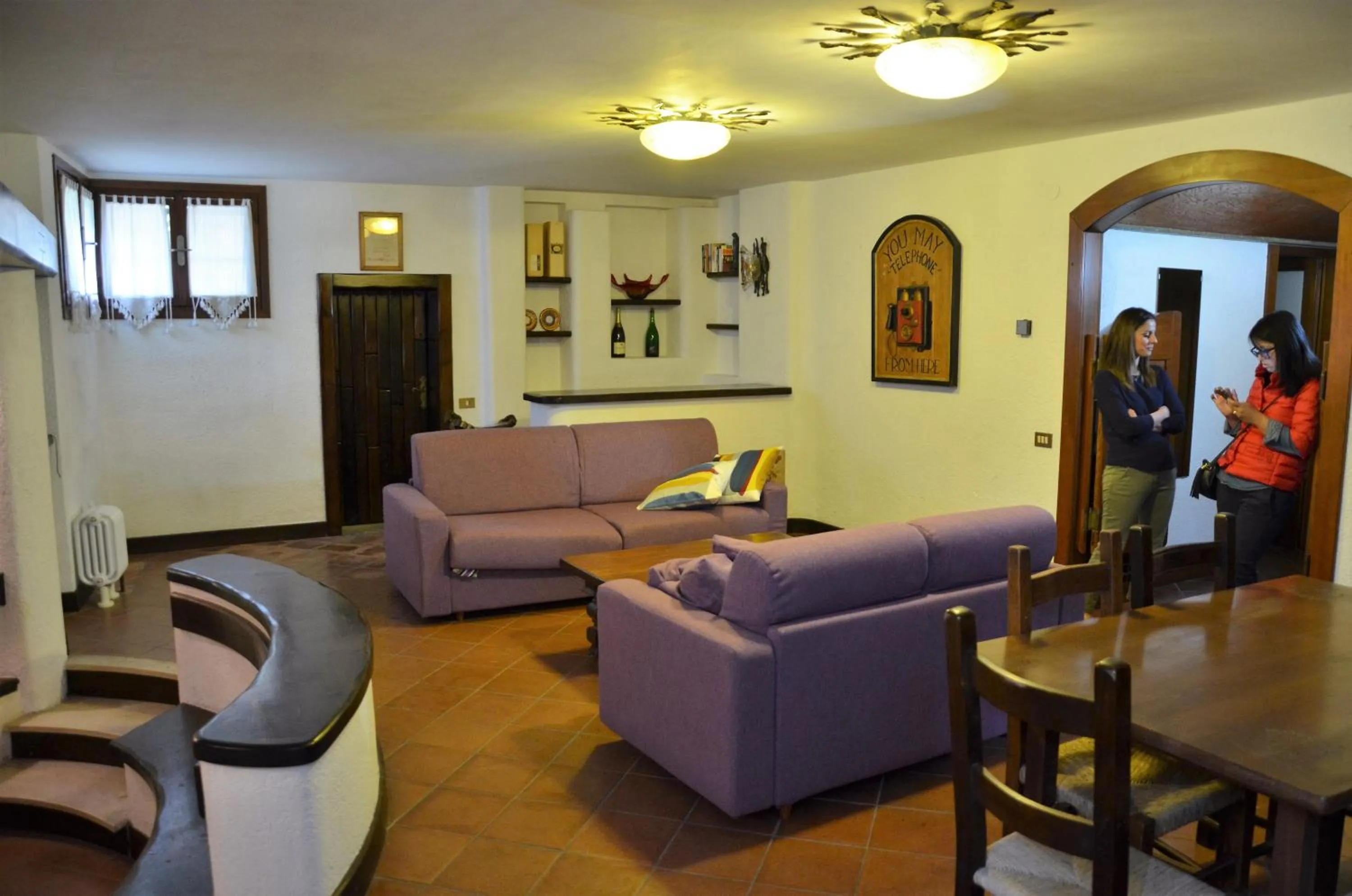 Living room in La Casa di Enrico