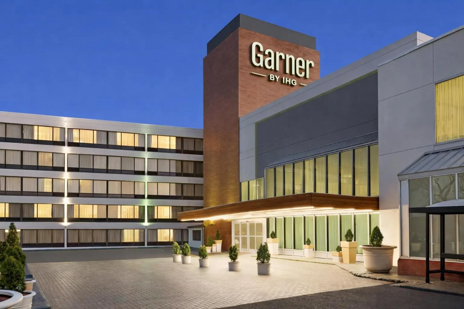 Property building in Garner Hotel Totowa by IHG